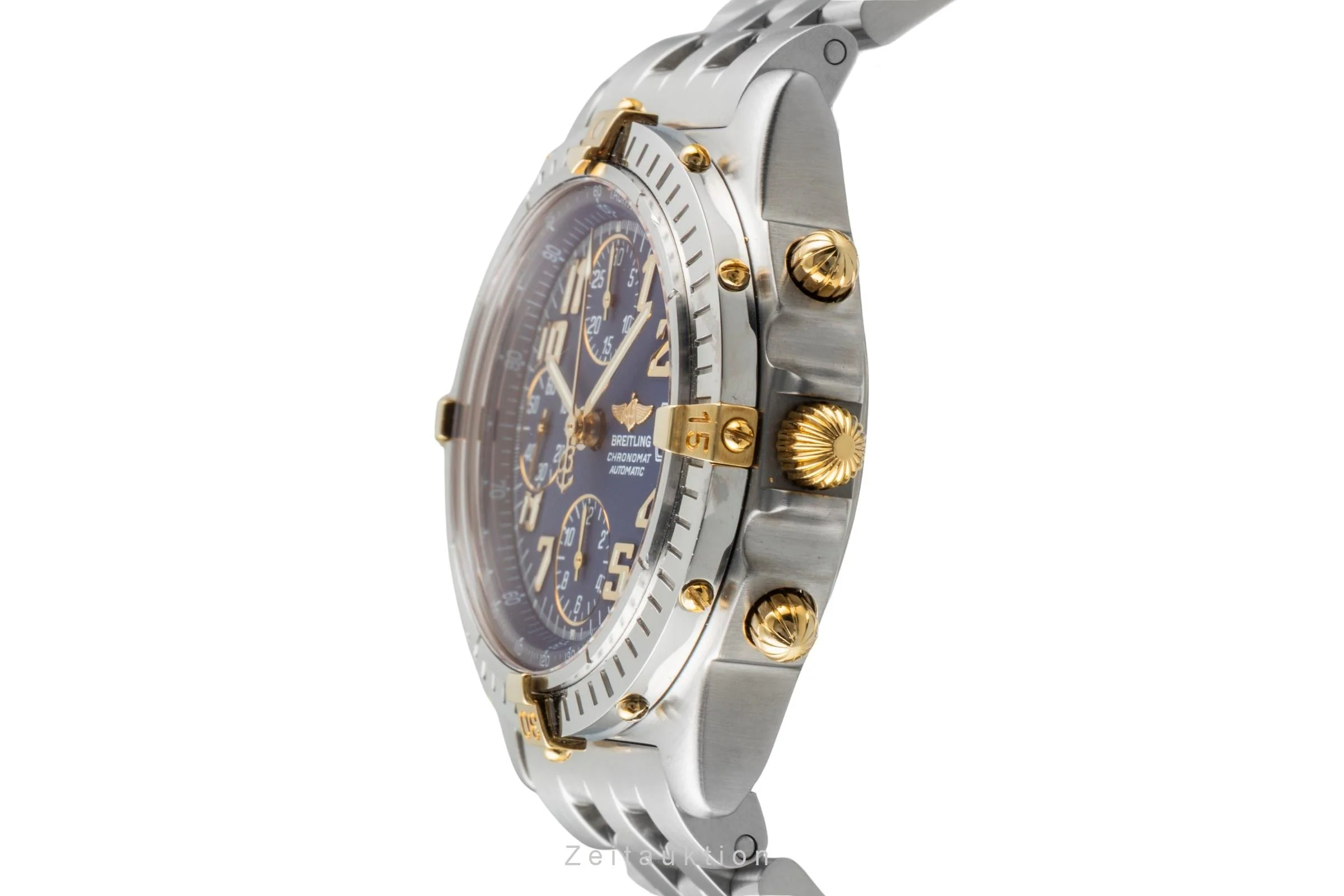 Breitling Chronomat chronograph steel / gold automatic men's watch B13350  [2600035] - Image 7