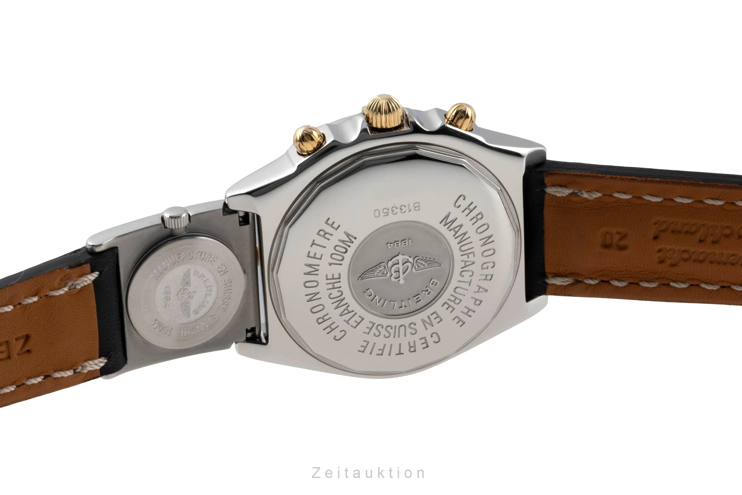 Breitling Chronomat chronograph steel / gold automatic men's watch B13350  [2600772] - Image 12