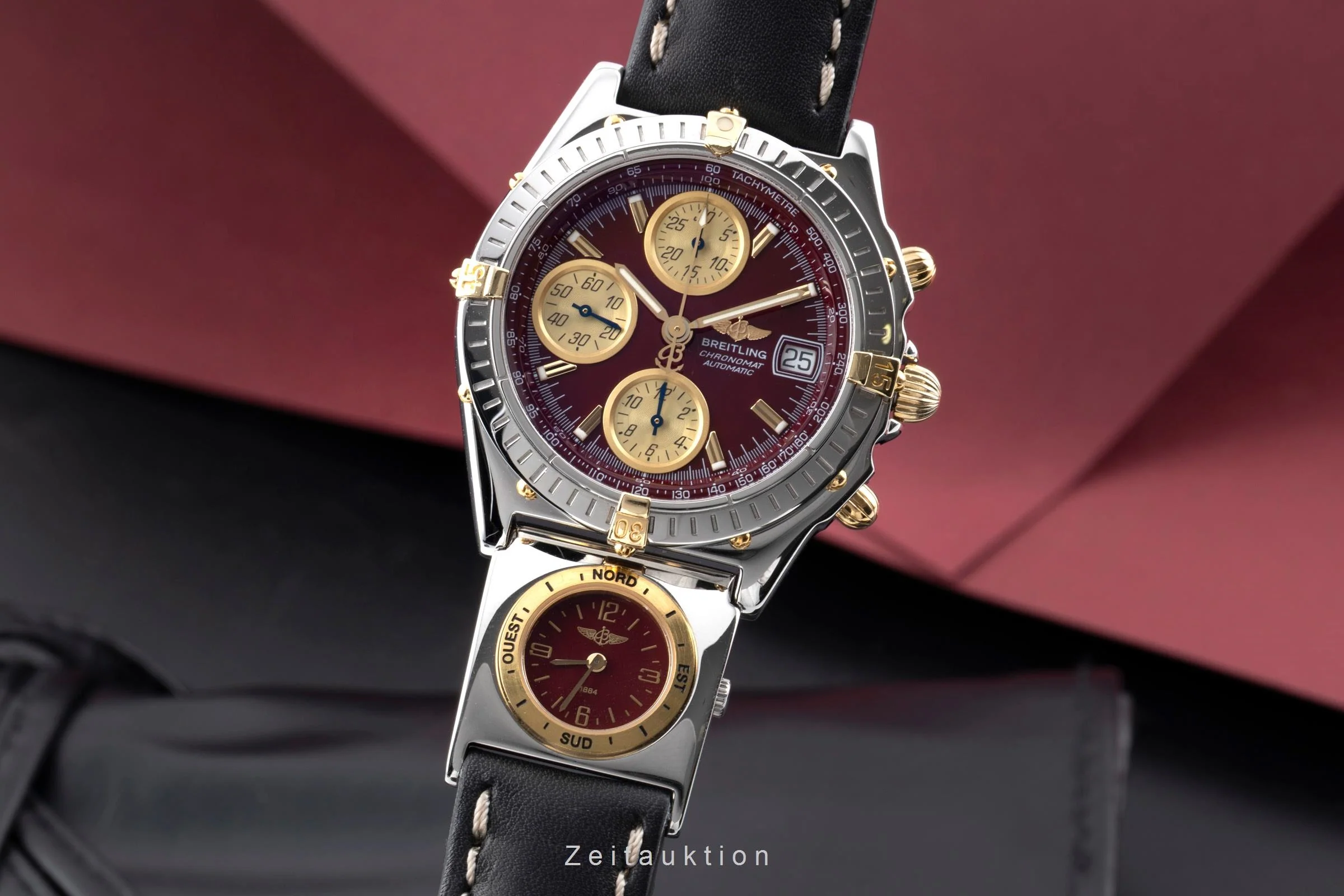 Breitling Chronomat chronograph steel / gold automatic men's watch B13350  [2600772] - Image 2