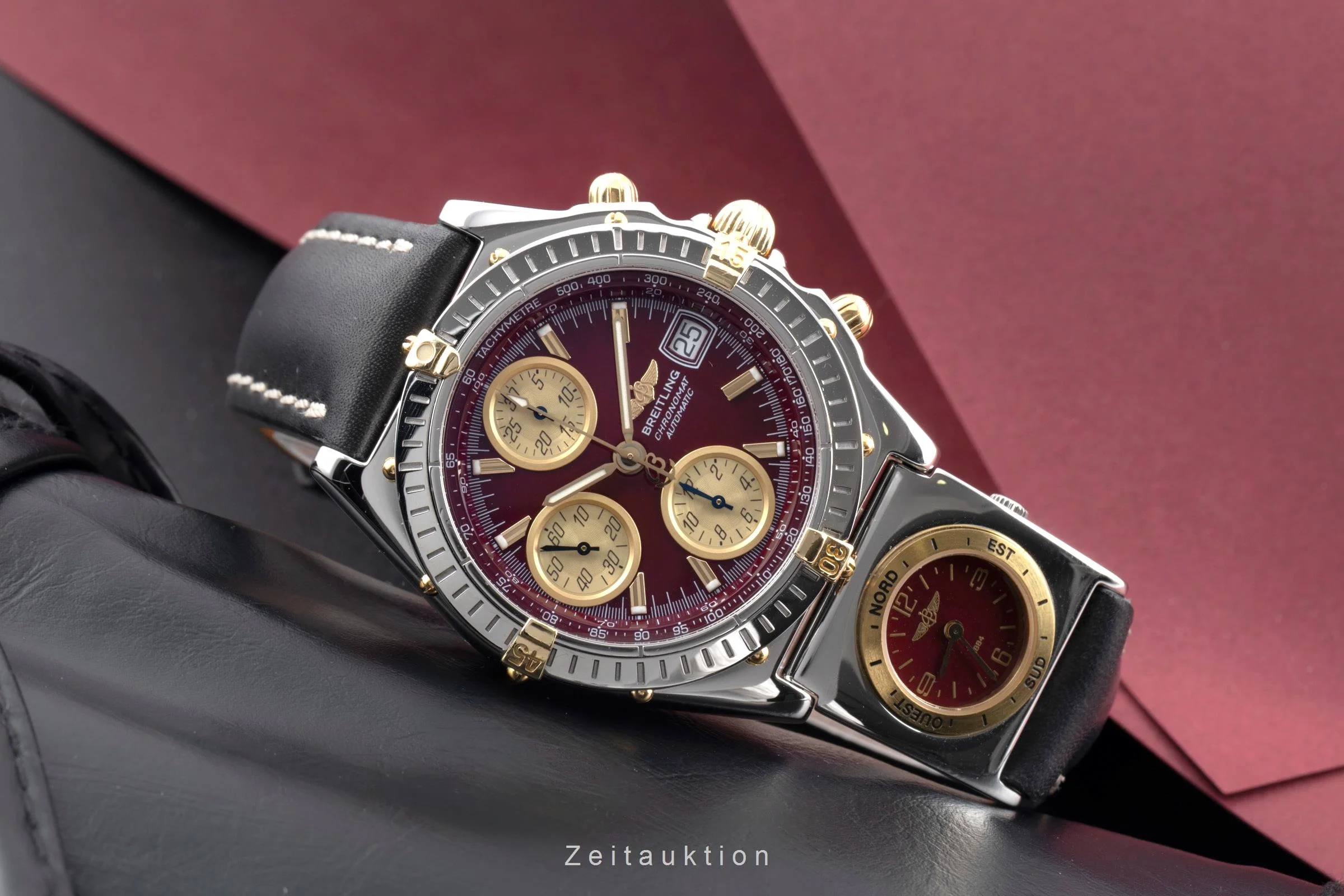 Breitling Chronomat chronograph steel / gold automatic men's watch B13350  [2600772] - Image 3