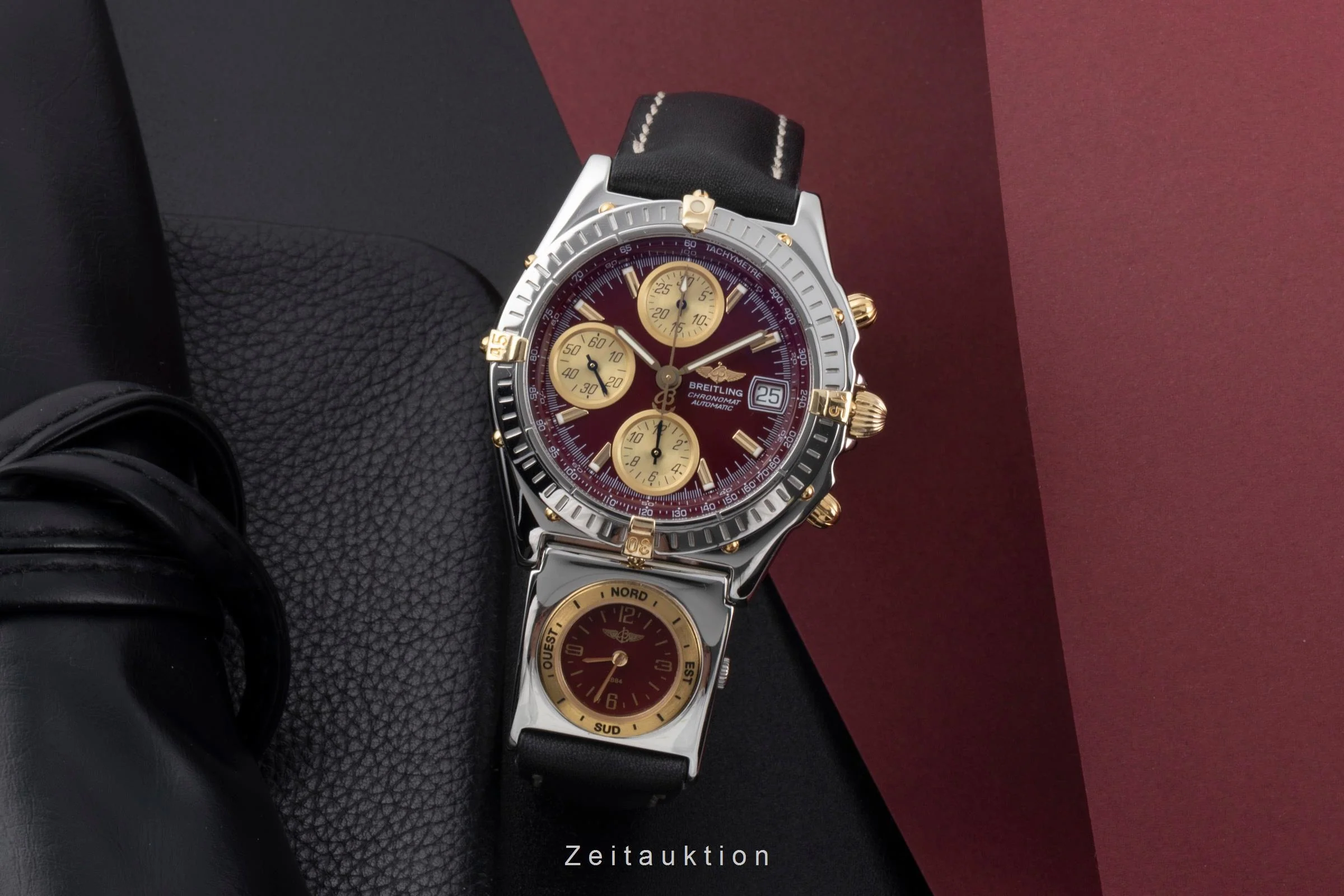 Breitling Chronomat chronograph steel / gold automatic men's watch B13350  [2600772] - Image 4