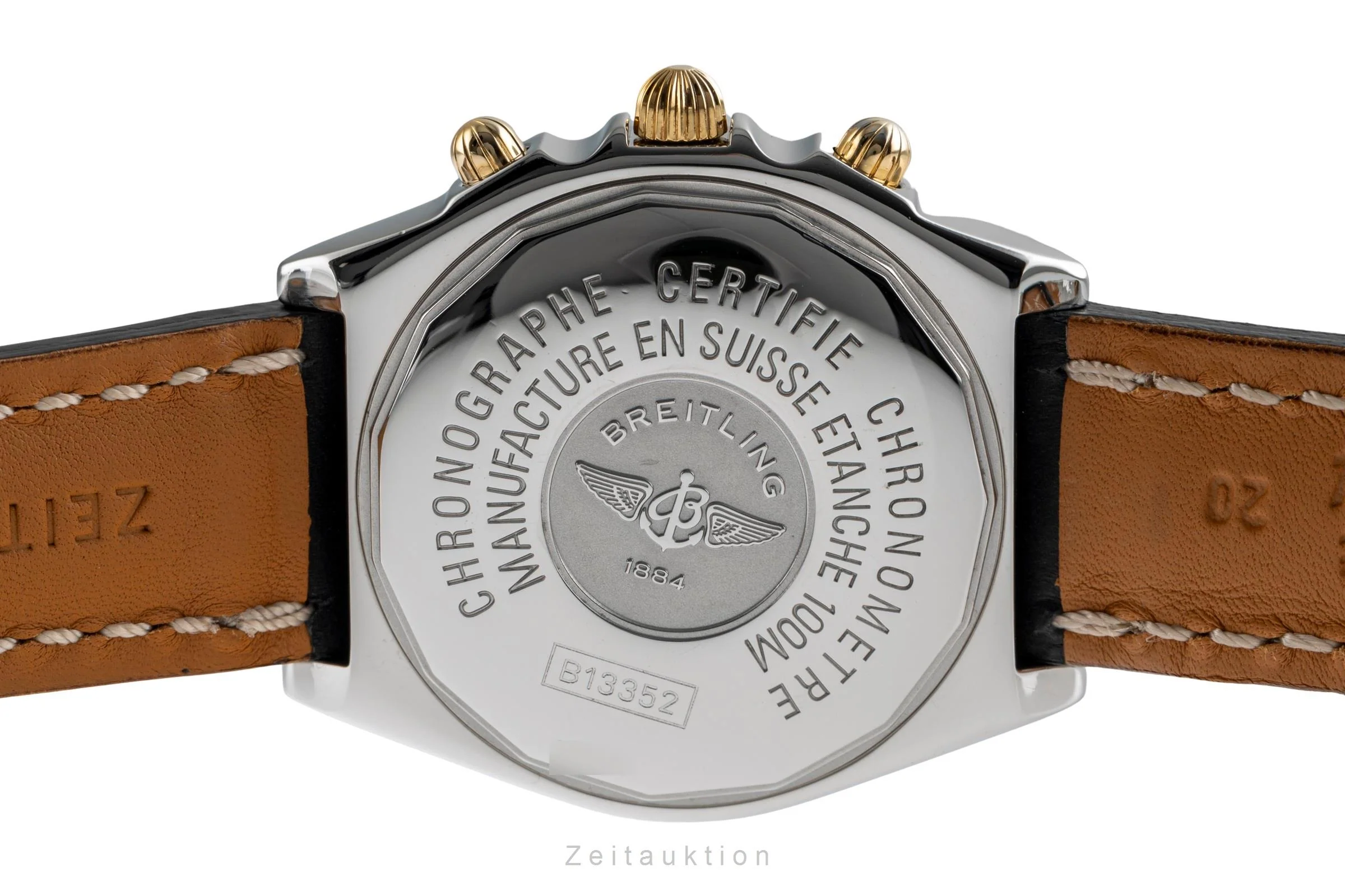 Breitling Chronomat chronograph steel / gold automatic men's watch B13352  [2504063] - Image 11