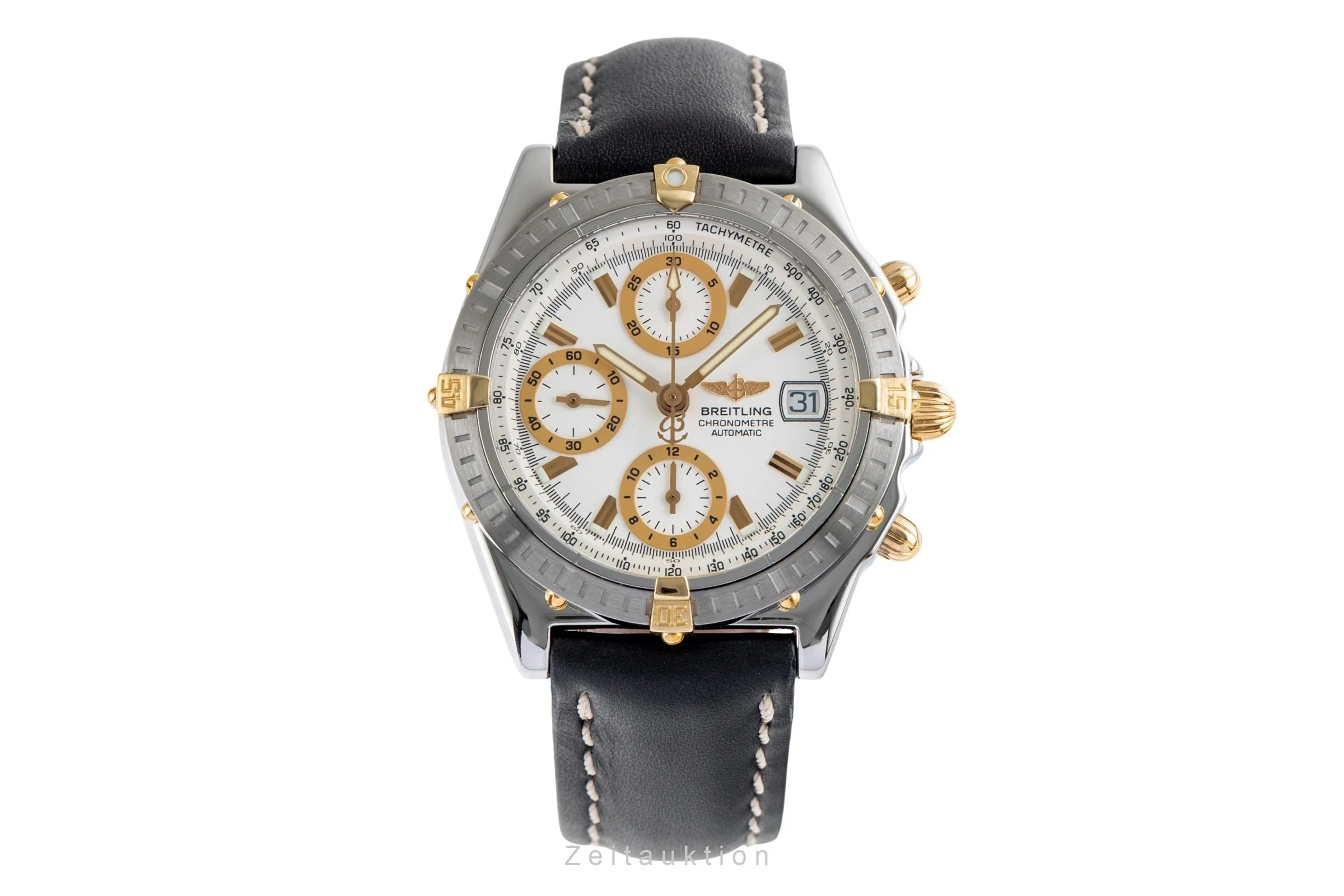 Breitling Chronomat chronograph steel / gold automatic men's watch B13352  [2504063] - Image 5
