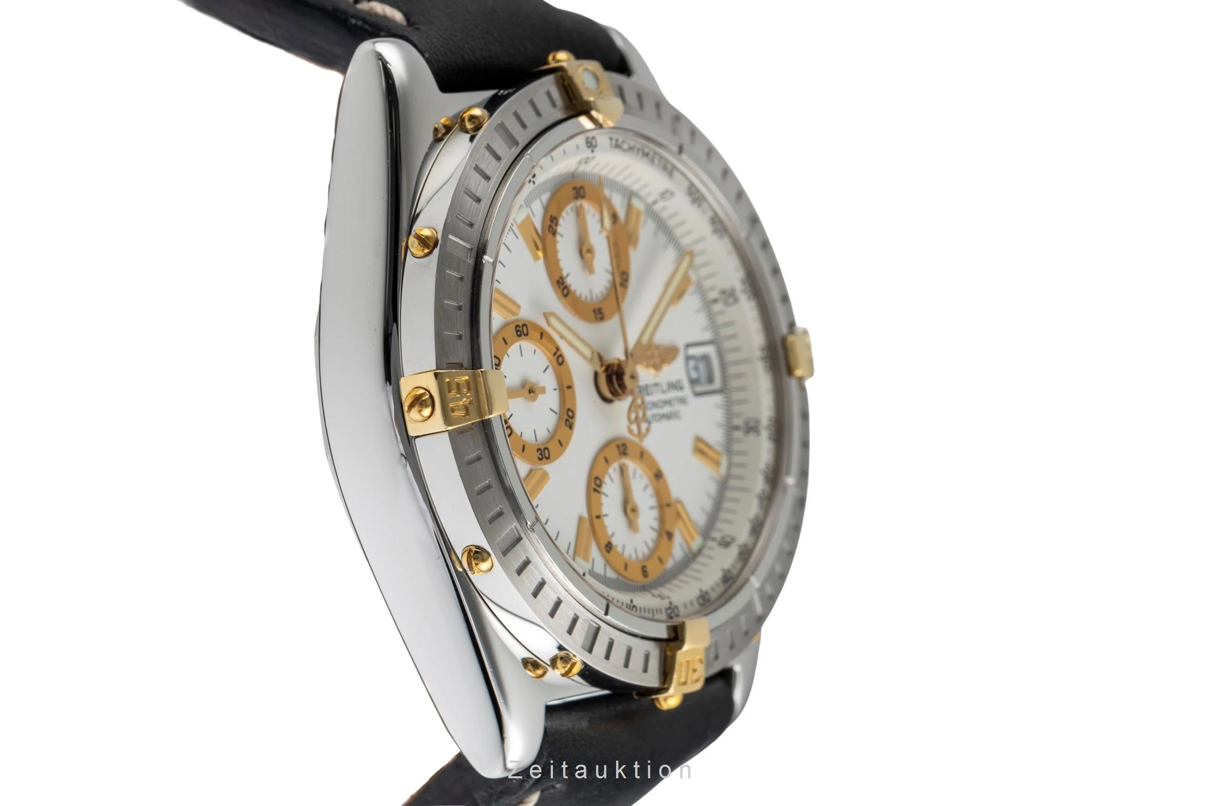 Breitling Chronomat chronograph steel / gold automatic men's watch B13352  [2504063] - Image 8