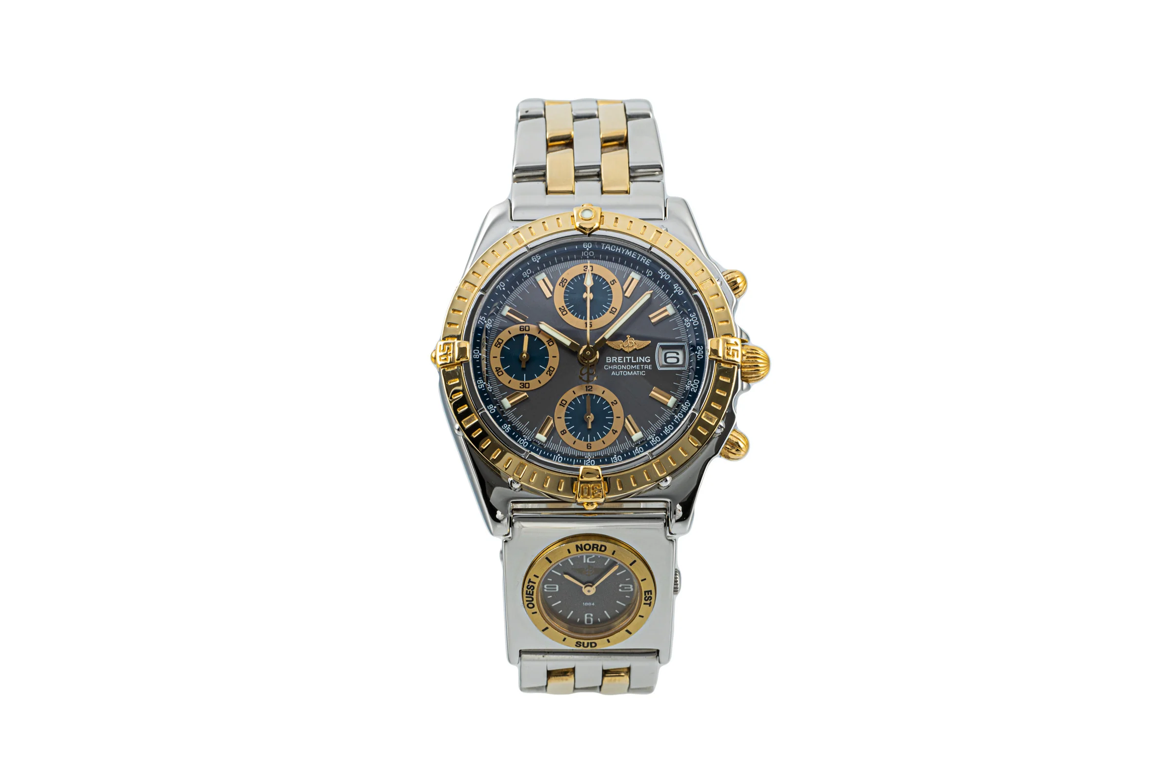 Breitling Chronomat chronograph steel / gold automatic men's watch B13352     B61172  [2204801] - Image 4