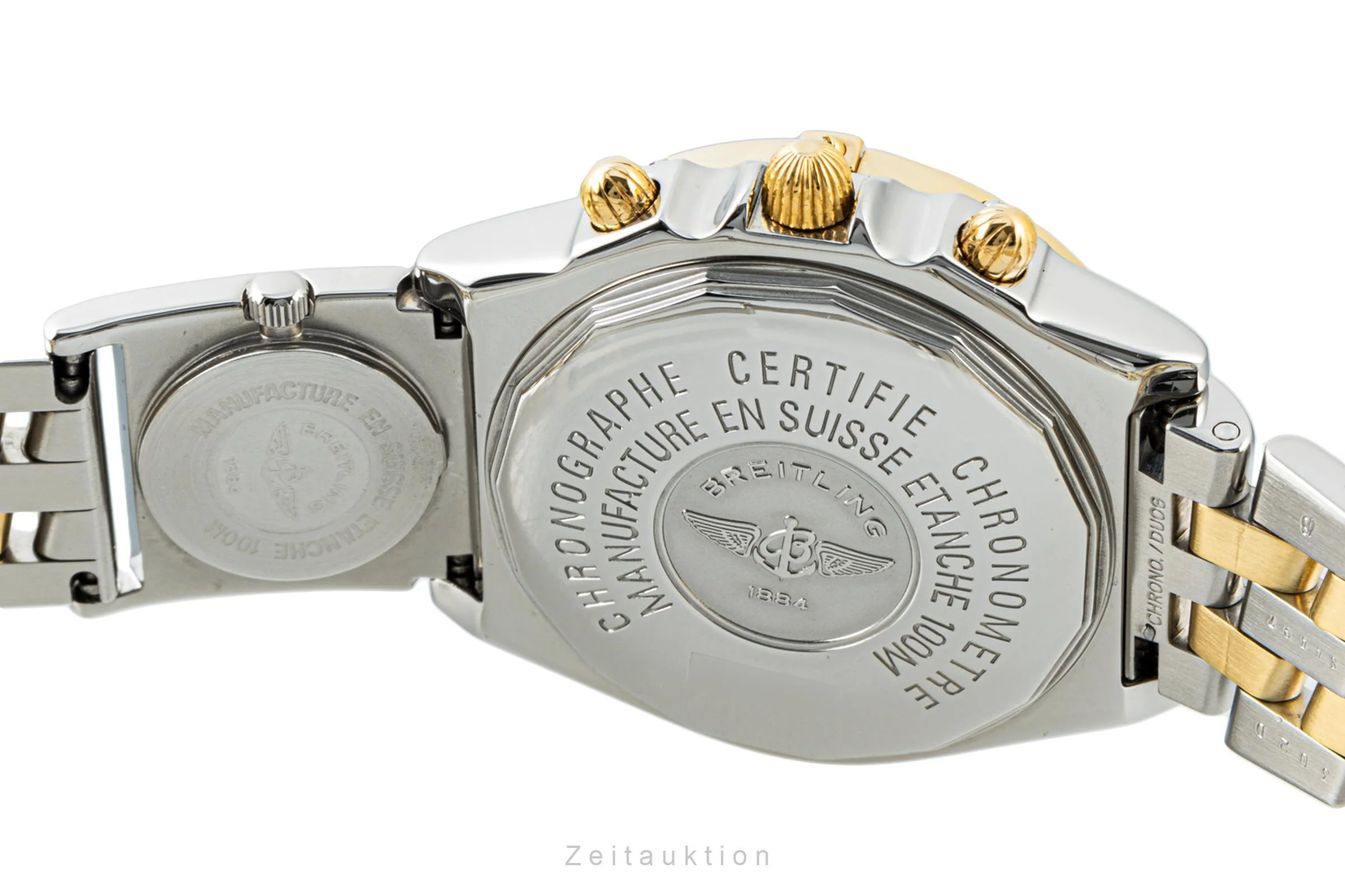 Breitling Chronomat chronograph steel / gold automatic men's watch B13352     B61172  [2204801] - Image 9