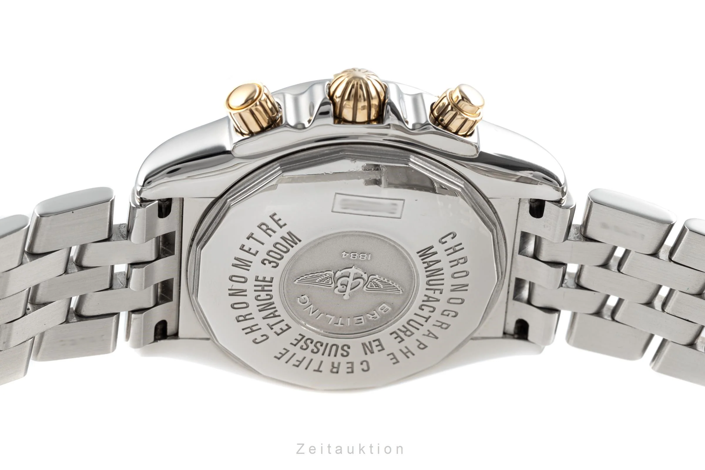 Breitling Chronomat chronograph steel / gold automatic men's watch B13356 LP: 9300EUR  [2203369] - Image 9