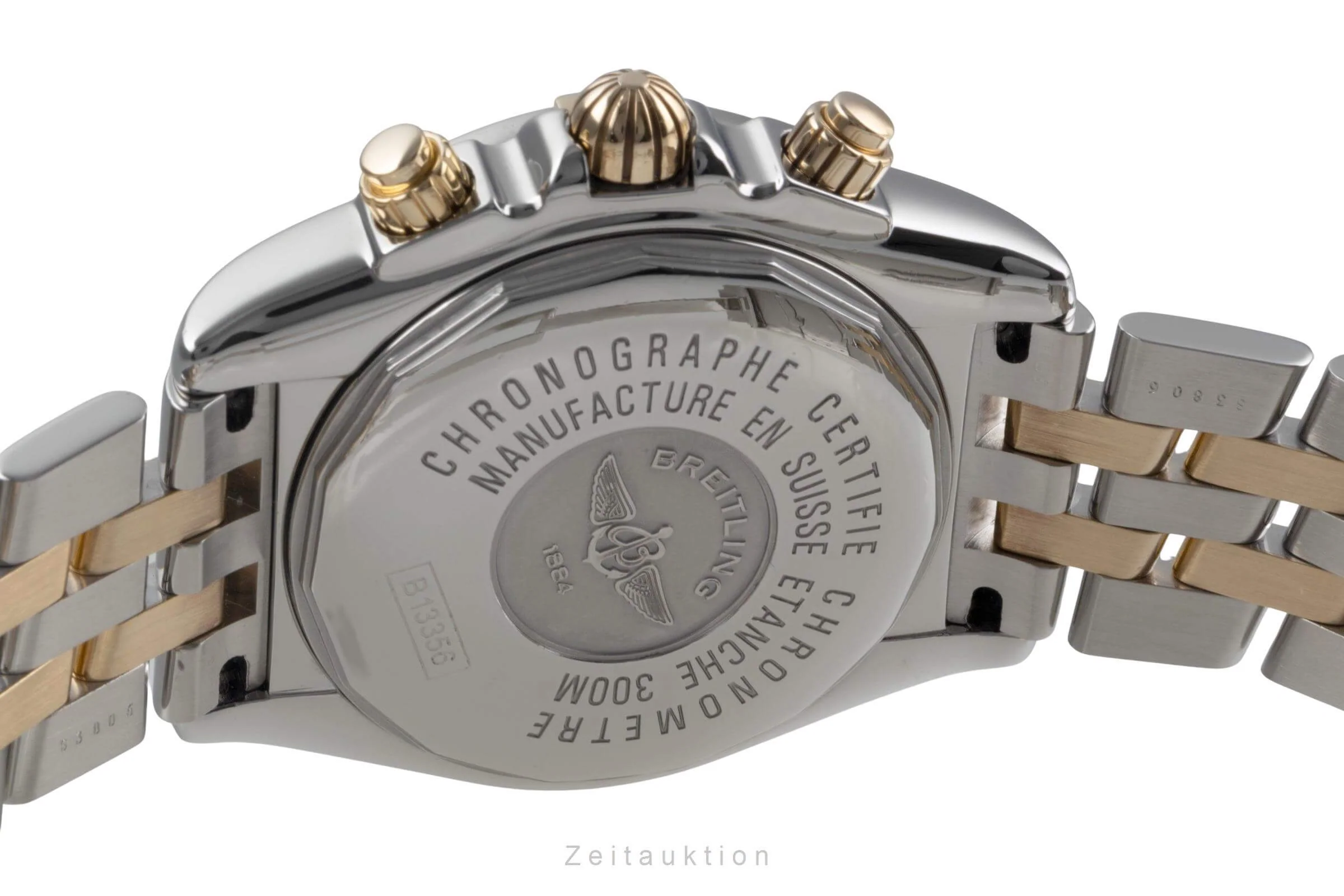 Breitling Chronomat chronograph steel / gold automatic men's watch B13356  [2500047] - Image 10