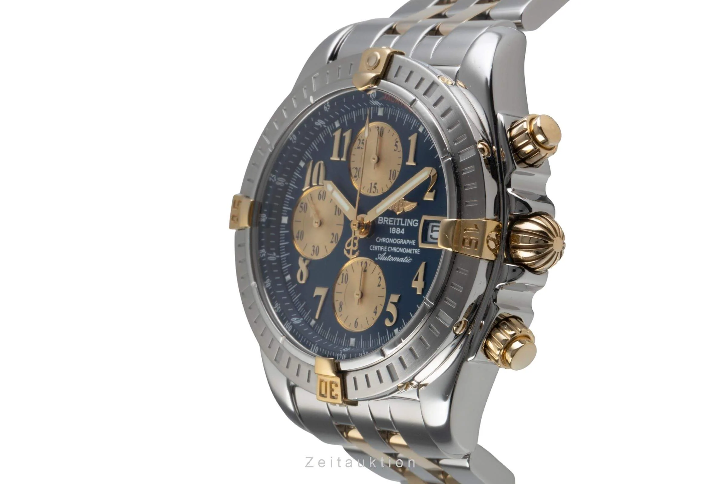 Breitling Chronomat chronograph steel / gold automatic men's watch B13356  [2500047] - Image 7