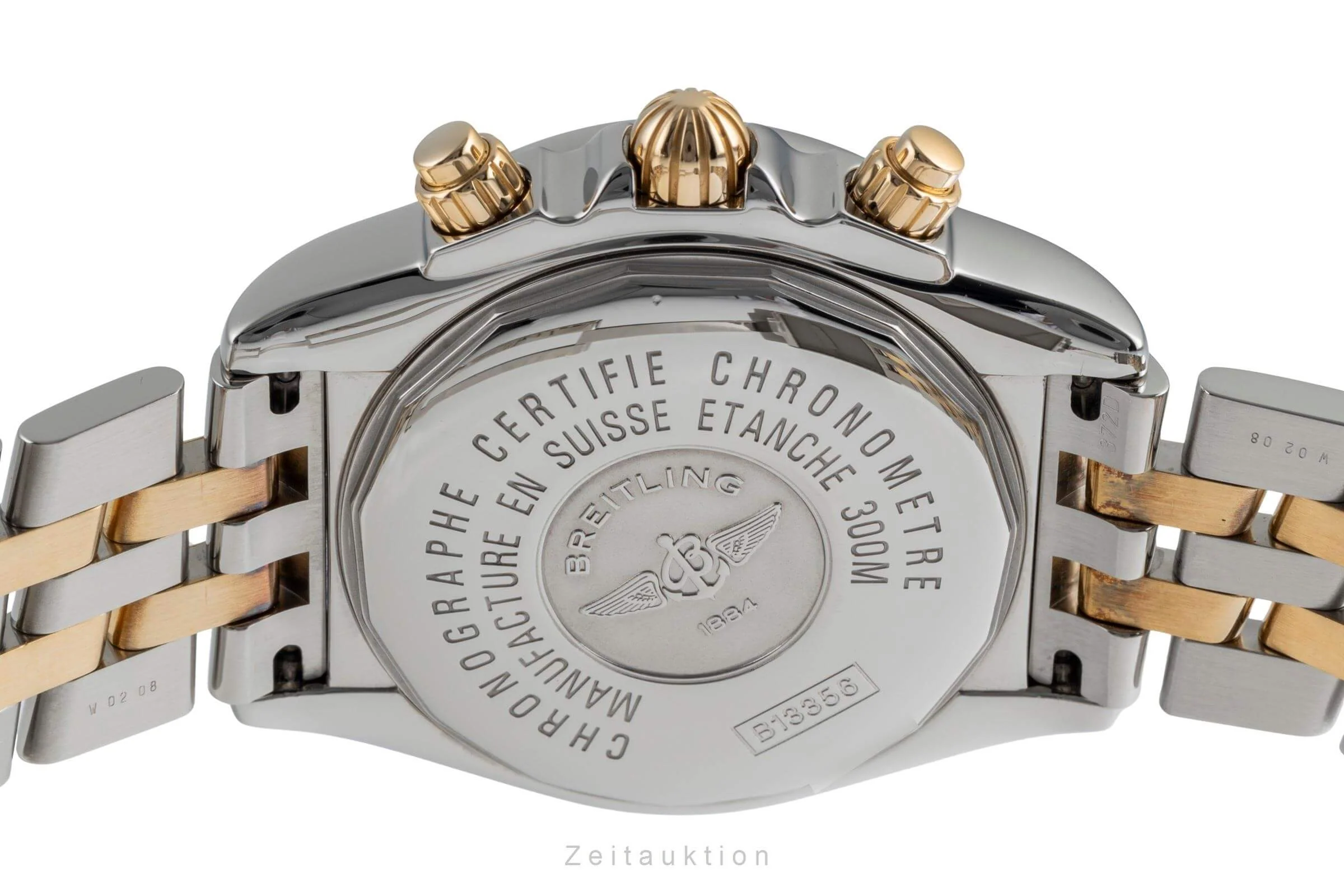 Breitling Chronomat chronograph steel / gold automatic men's watch B13356  [2502136] - Image 10