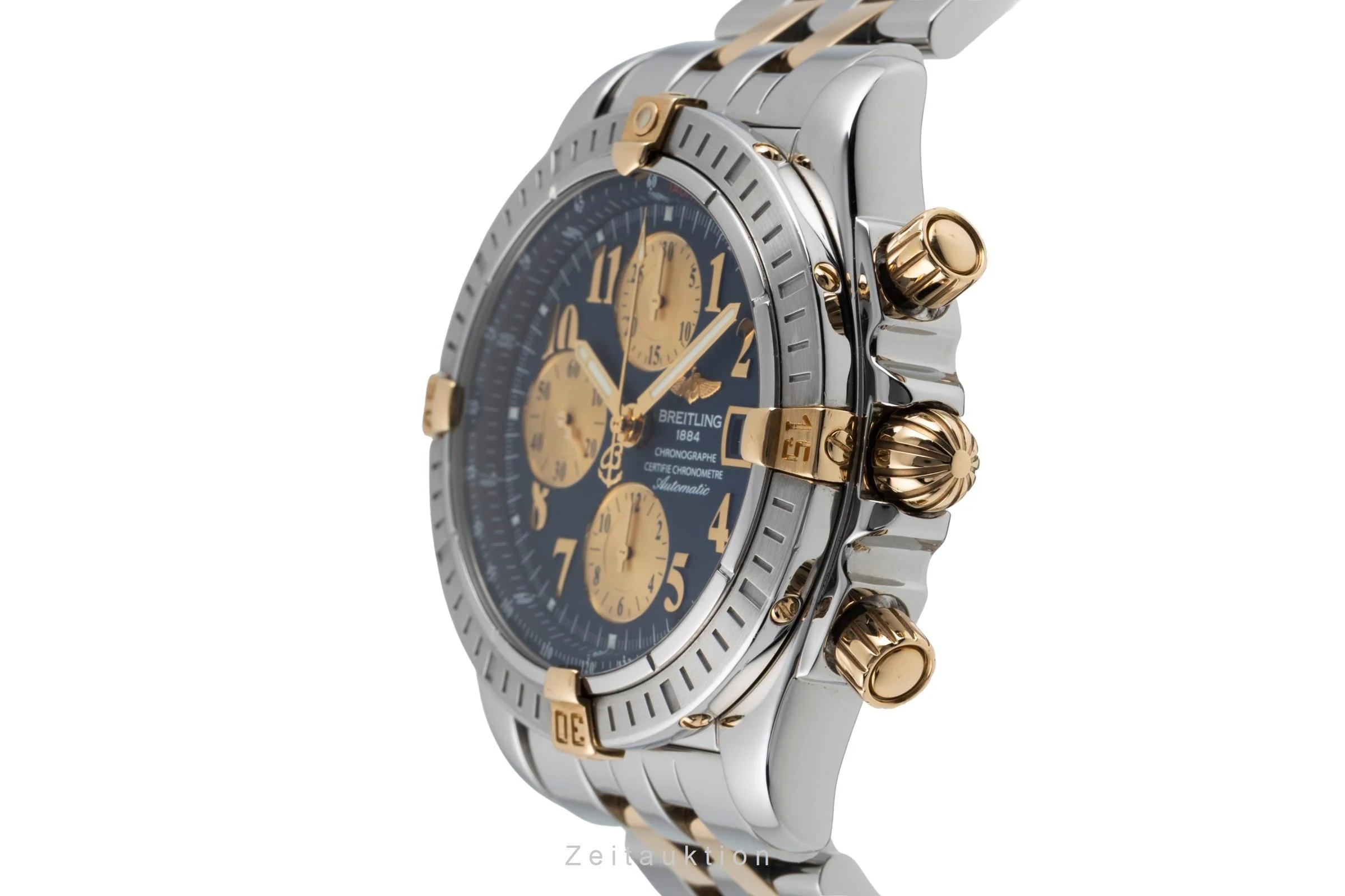 Breitling Chronomat chronograph steel / gold automatic men's watch B13356  [2600663] - Image 7