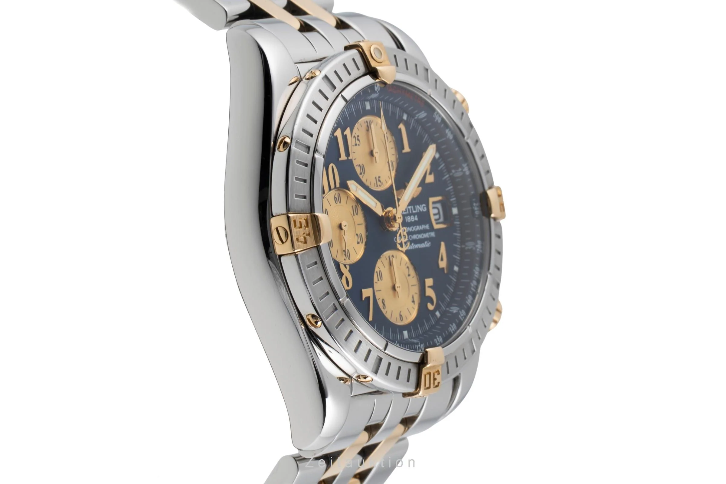 Breitling Chronomat chronograph steel / gold automatic men's watch B13356  [2600663] - Image 8