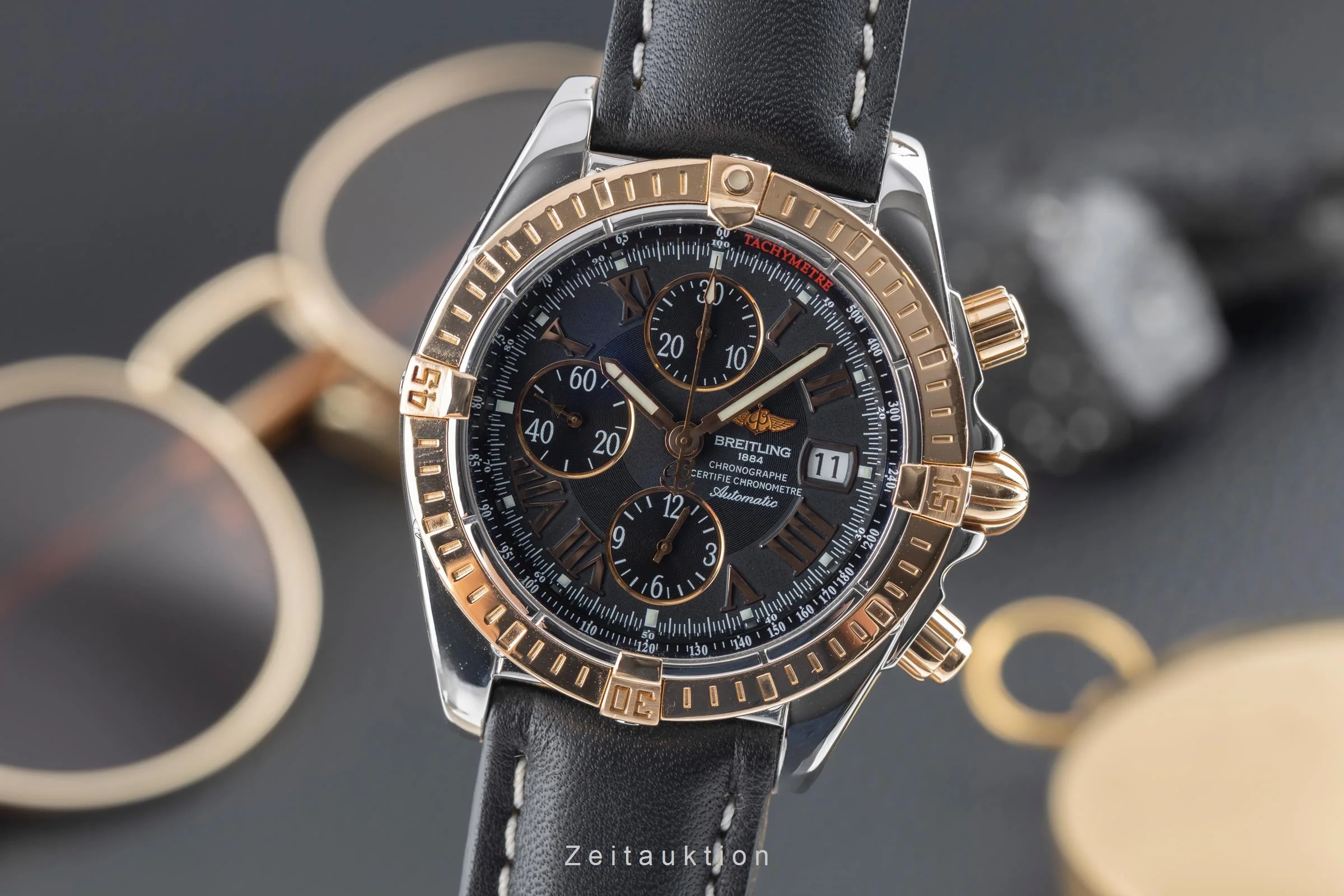 Breitling Chronomat chronograph steel / gold automatic men's watch C13356 LP: 12000EUR  [2504519] - Image 2