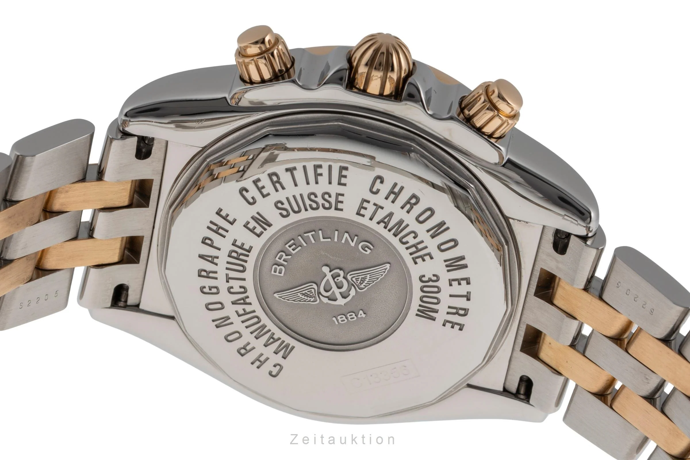 Breitling Chronomat chronograph steel / gold automatic men's watch C13356511/B821  [2502630] - Image 12