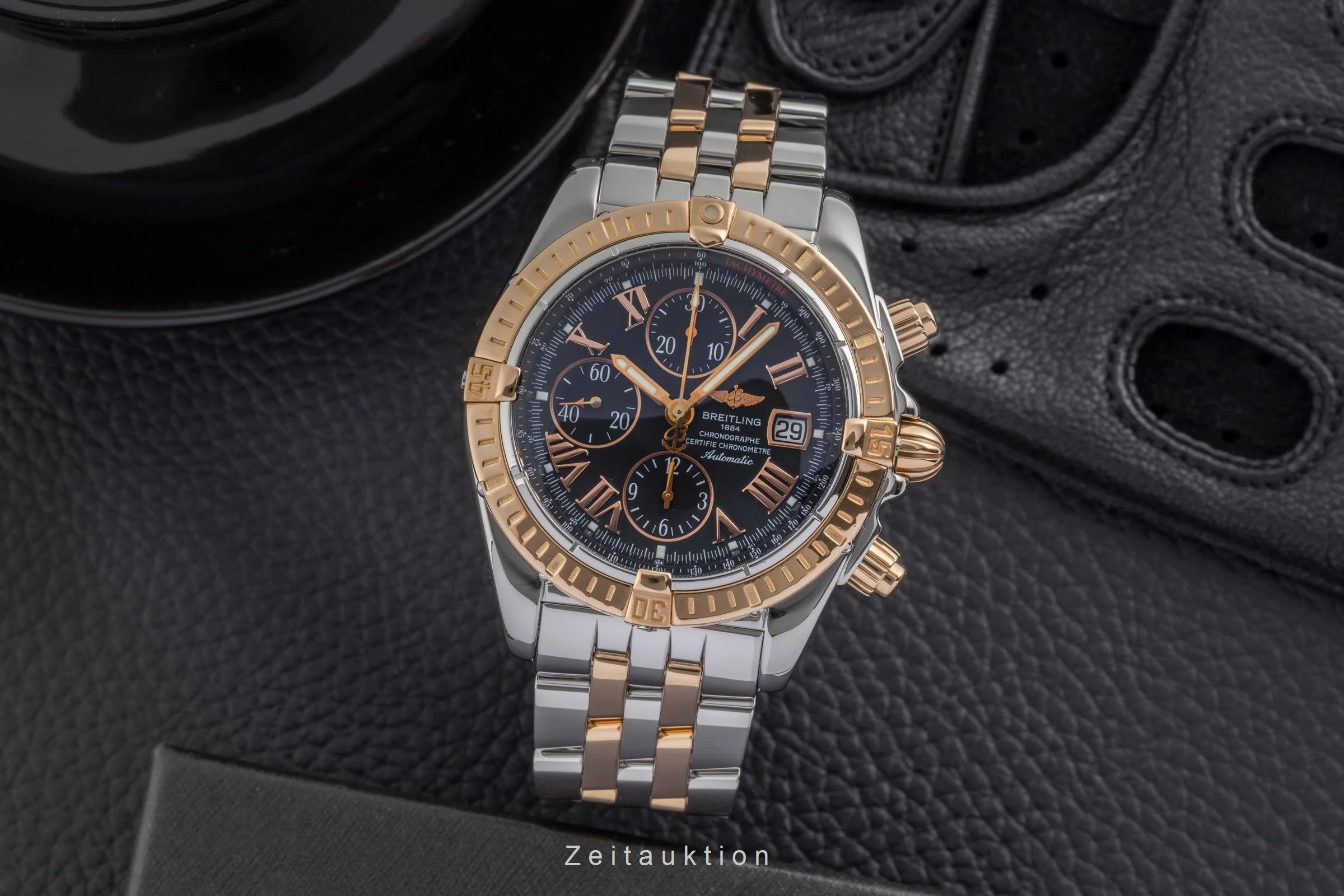 Breitling Chronomat chronograph steel / gold automatic men's watch C13356511/B821  [2502630] - Image 4