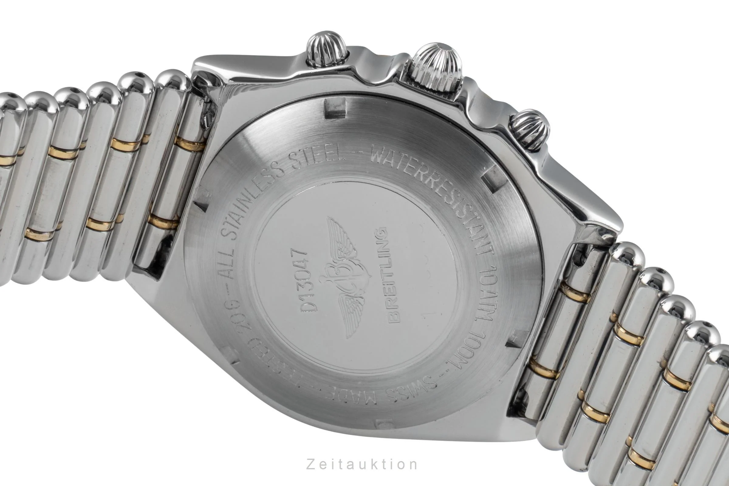 Breitling Chronomat chronograph steel / gold automatic men's watch D13047  [2600133] - Image 13