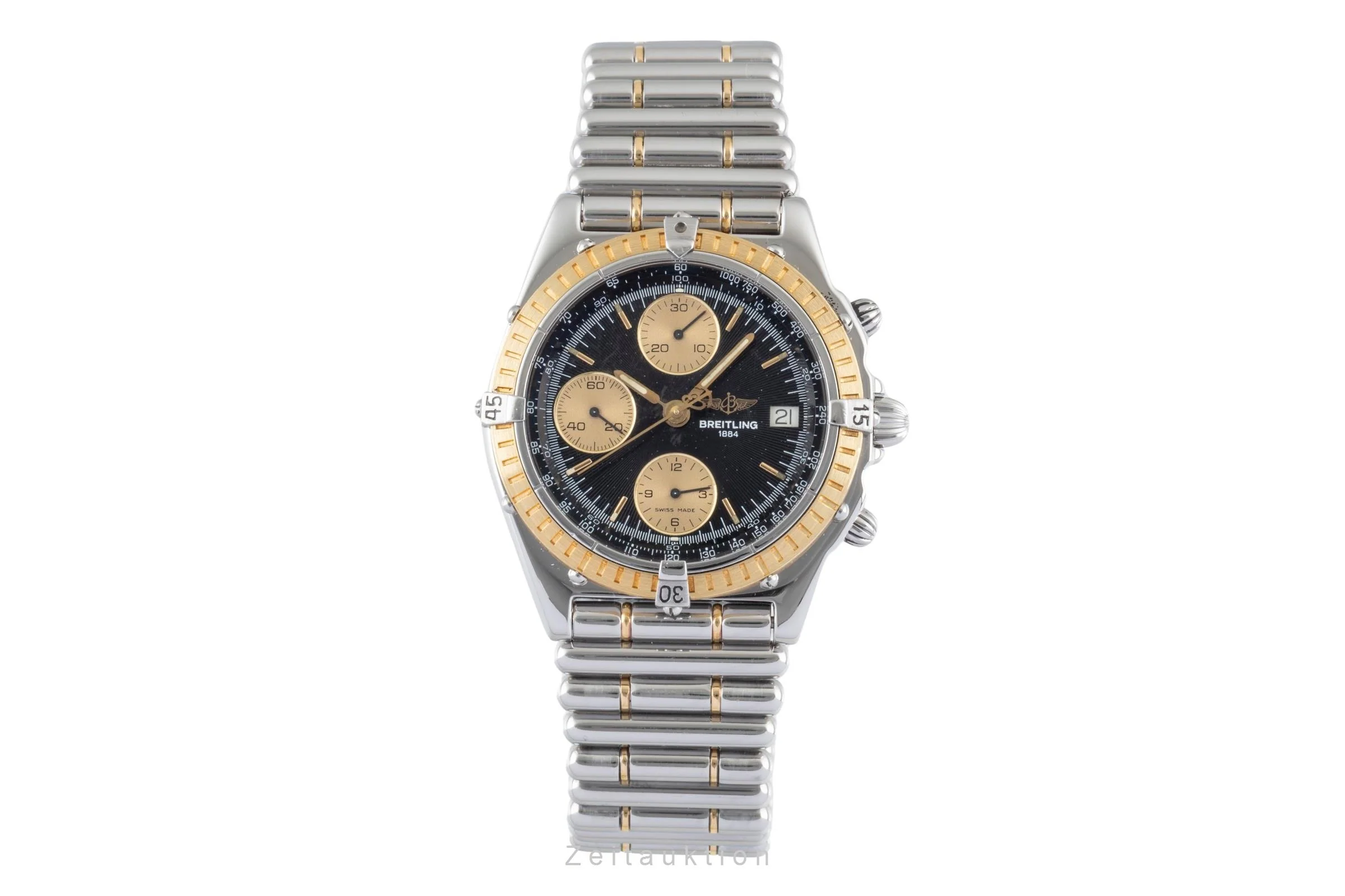 Breitling Chronomat chronograph steel / gold automatic men's watch D13047  [2600133] - Image 5