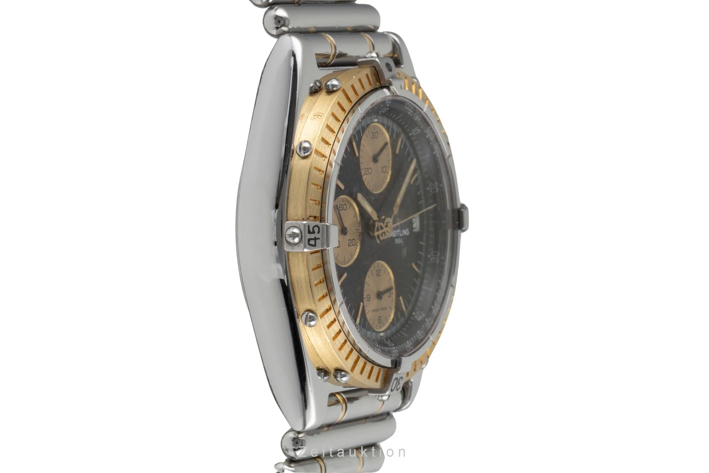 Breitling Chronomat chronograph steel / gold automatic men's watch D13047  [2600133] - Image 8