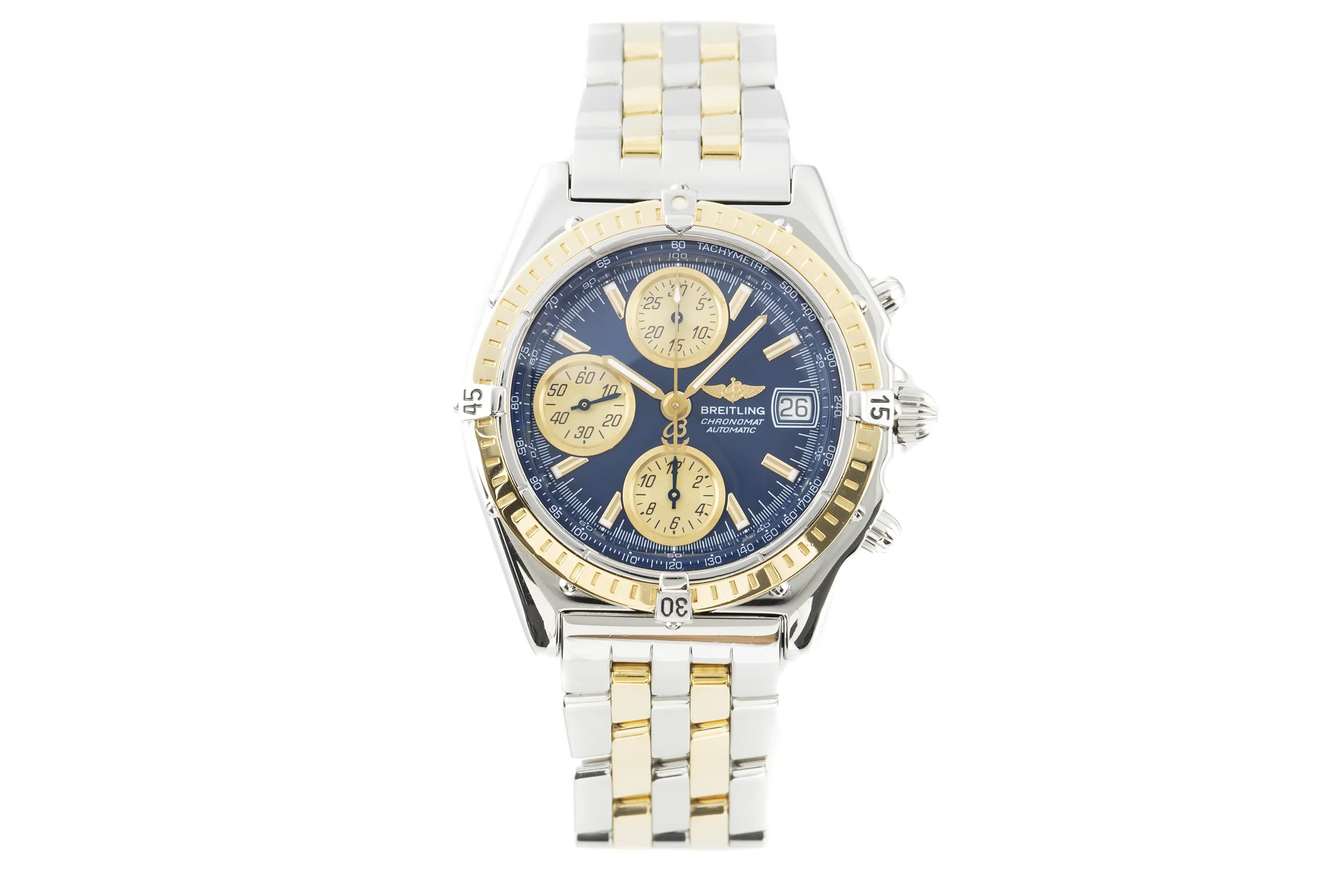 Breitling Chronomat chronograph steel / gold automatic men's watch D13050.1  [2201047] - Image 4