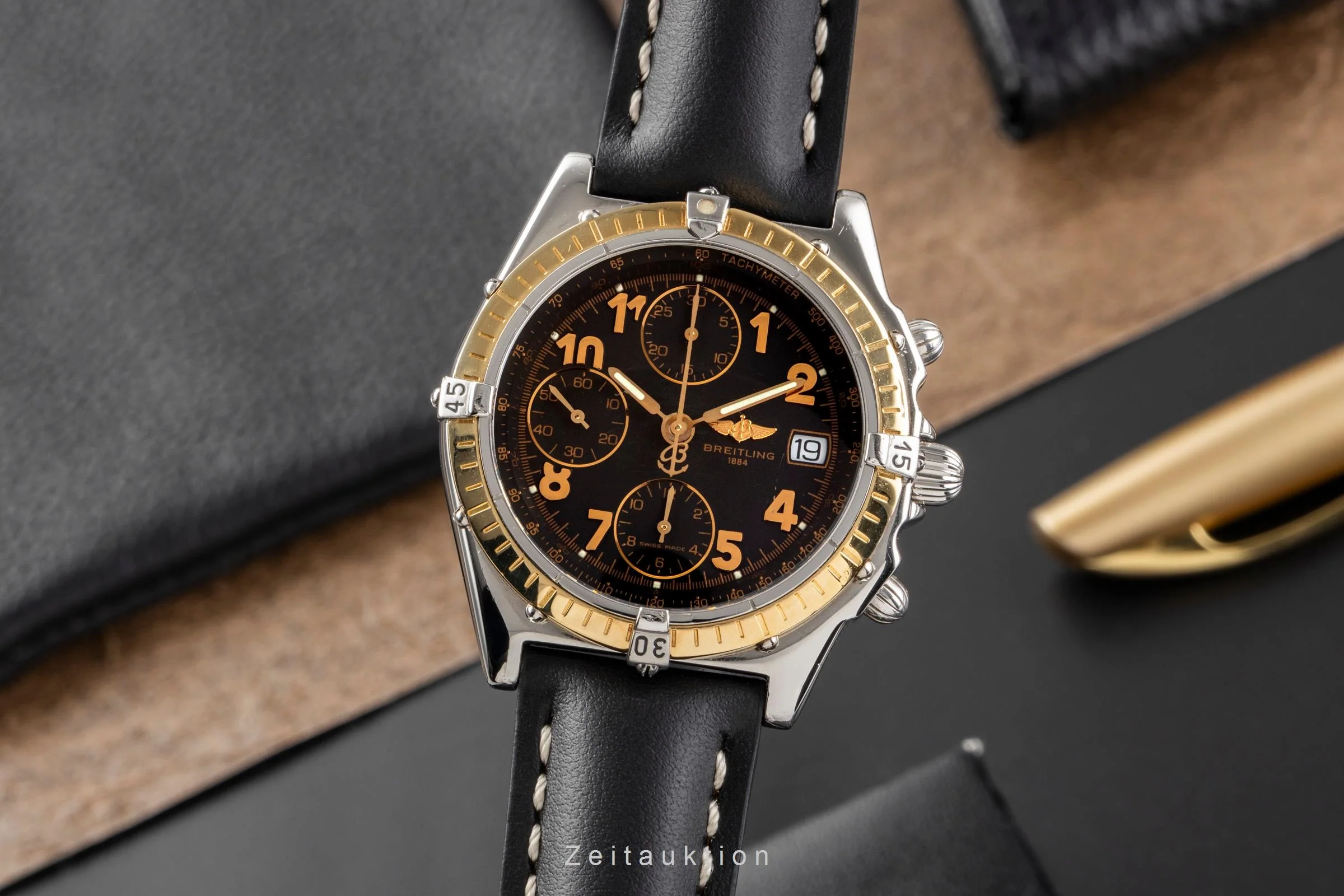 Breitling Chronomat chronograph steel / gold automatic men's watch D13050.1  [2501926] - Image 2