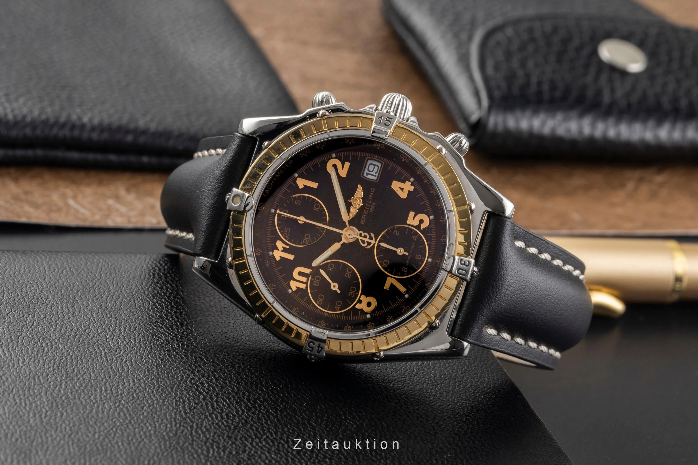 Breitling Chronomat chronograph steel / gold automatic men's watch D13050.1  [2501926] - Image 3