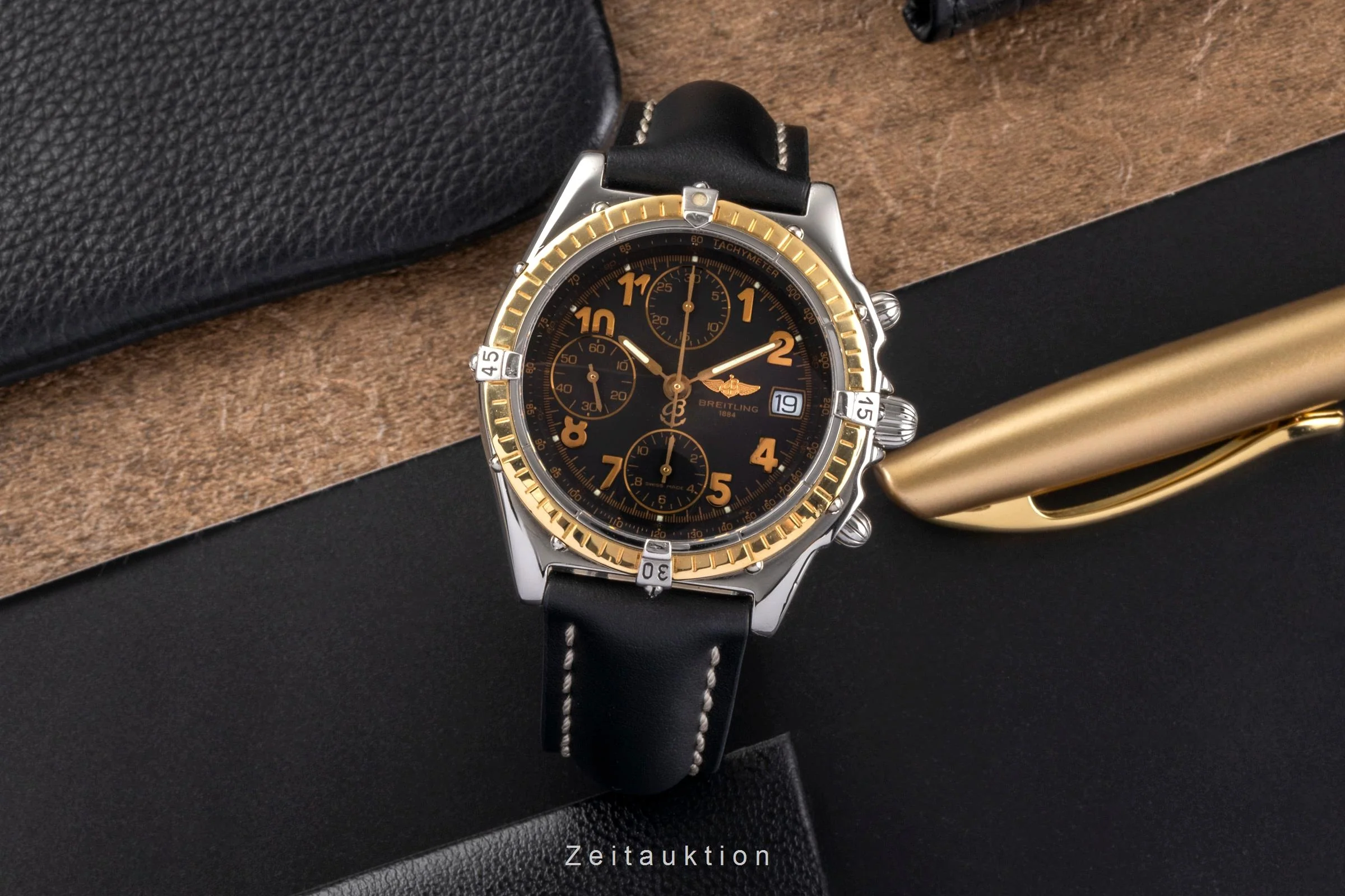 Breitling Chronomat chronograph steel / gold automatic men's watch D13050.1  [2501926] - Image 4