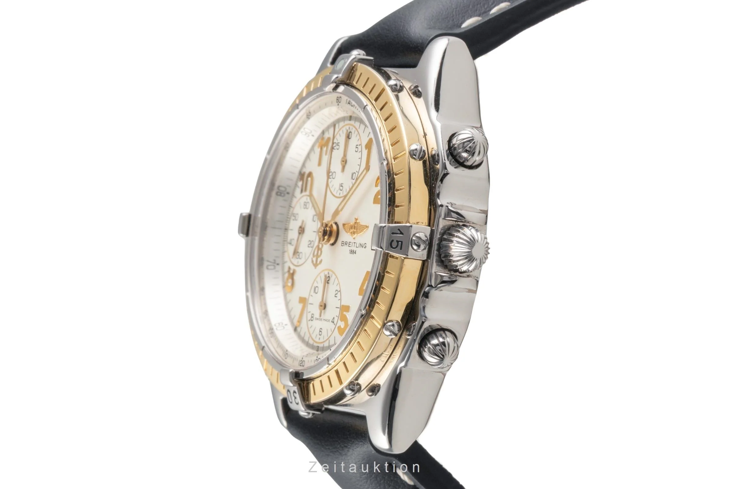 Breitling Chronomat chronograph steel / gold automatic men's watch D13050.1  [2502496] - Image 7