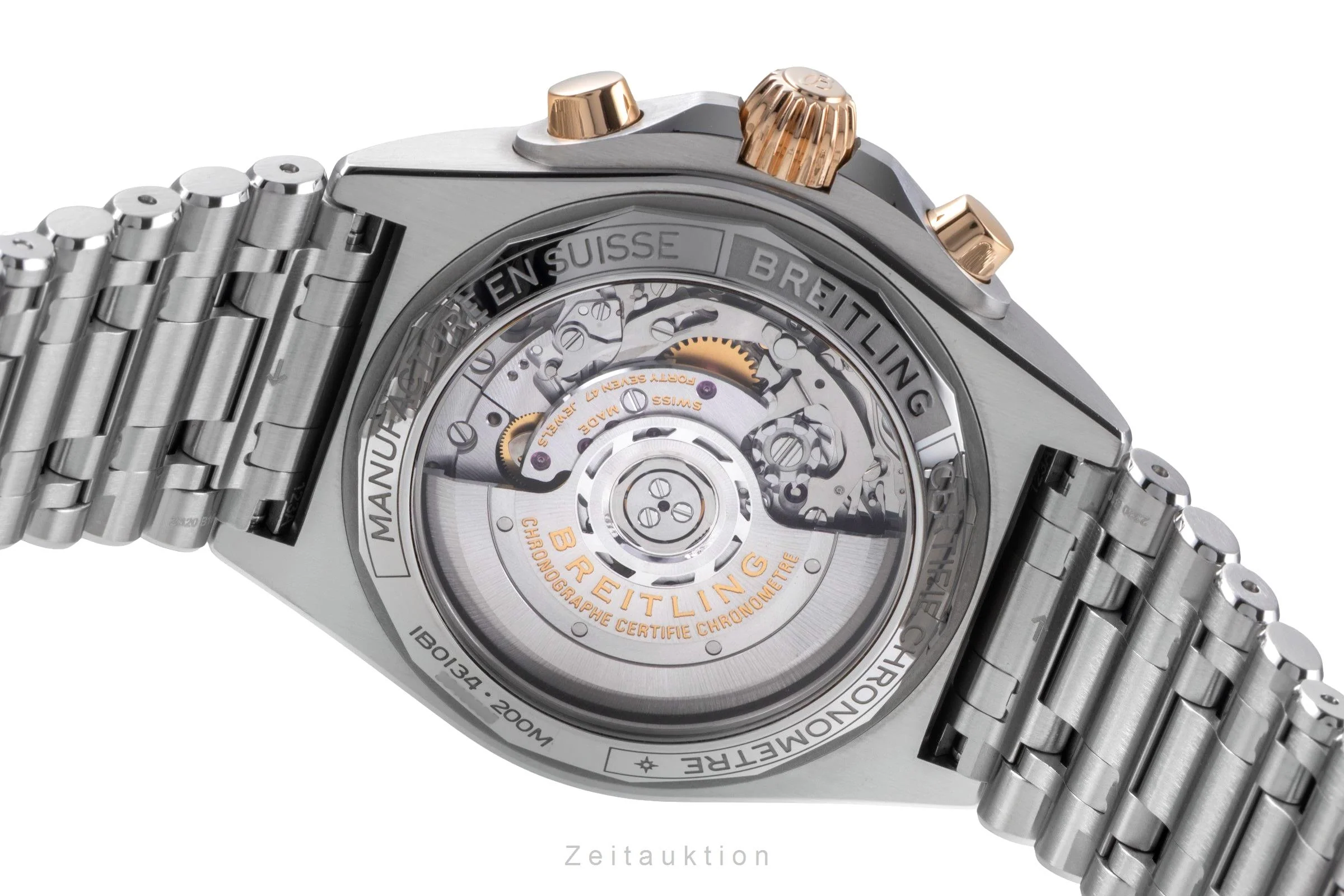 Breitling Chronomat chronograph steel / gold automatic men's watch IB0134 LP: 10850EUR  [2506133] - Image 12