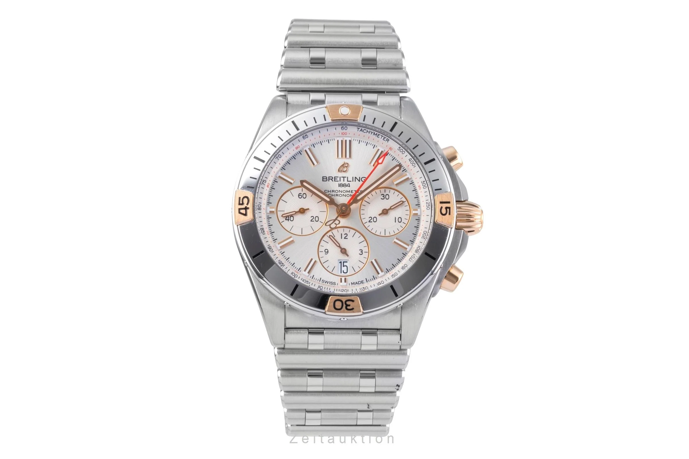 Breitling Chronomat chronograph steel / gold automatic men's watch IB0134 LP: 10850EUR  [2506133] - Image 5