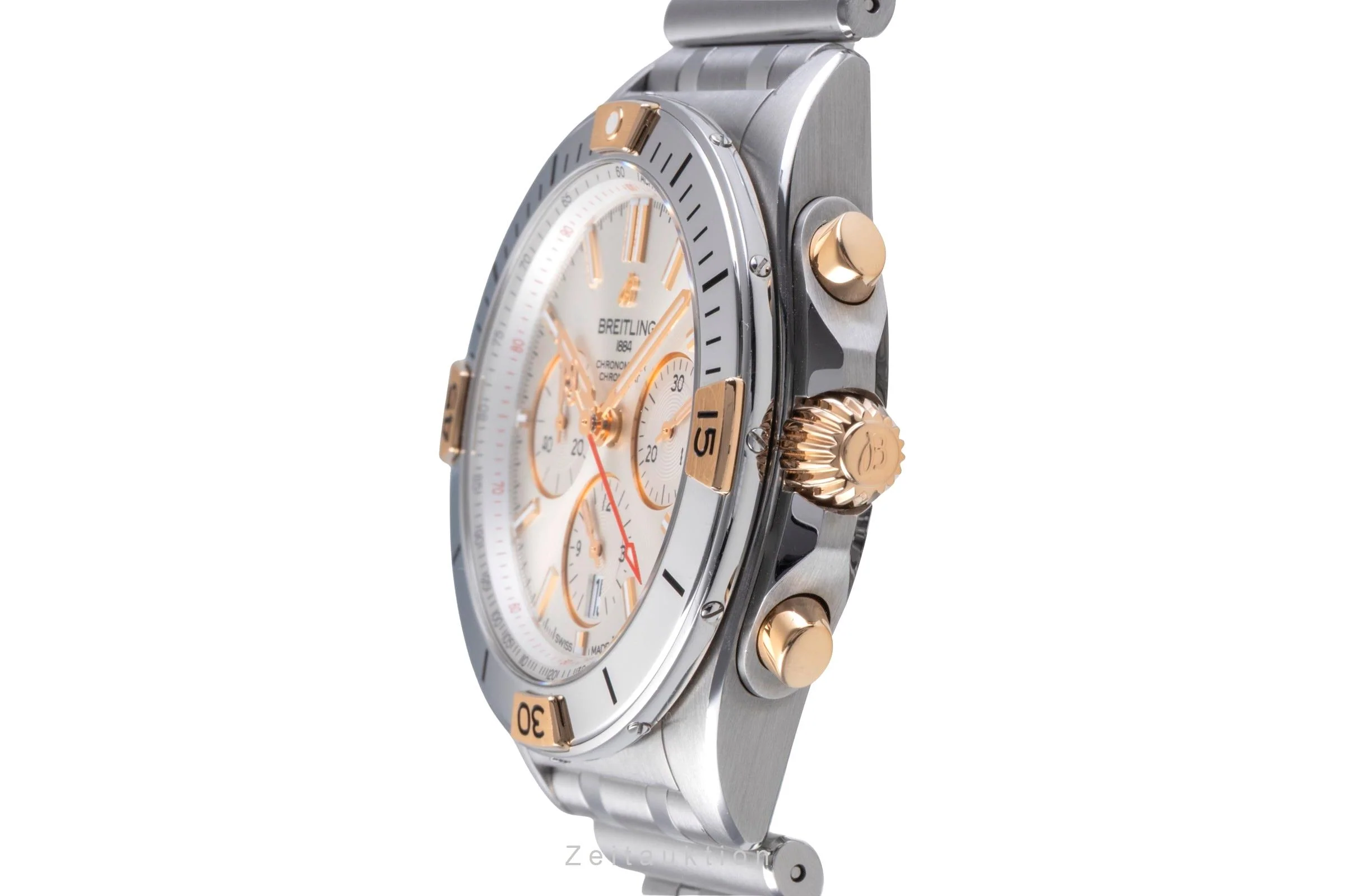 Breitling Chronomat chronograph steel / gold automatic men's watch IB0134 LP: 10850EUR  [2506133] - Image 7