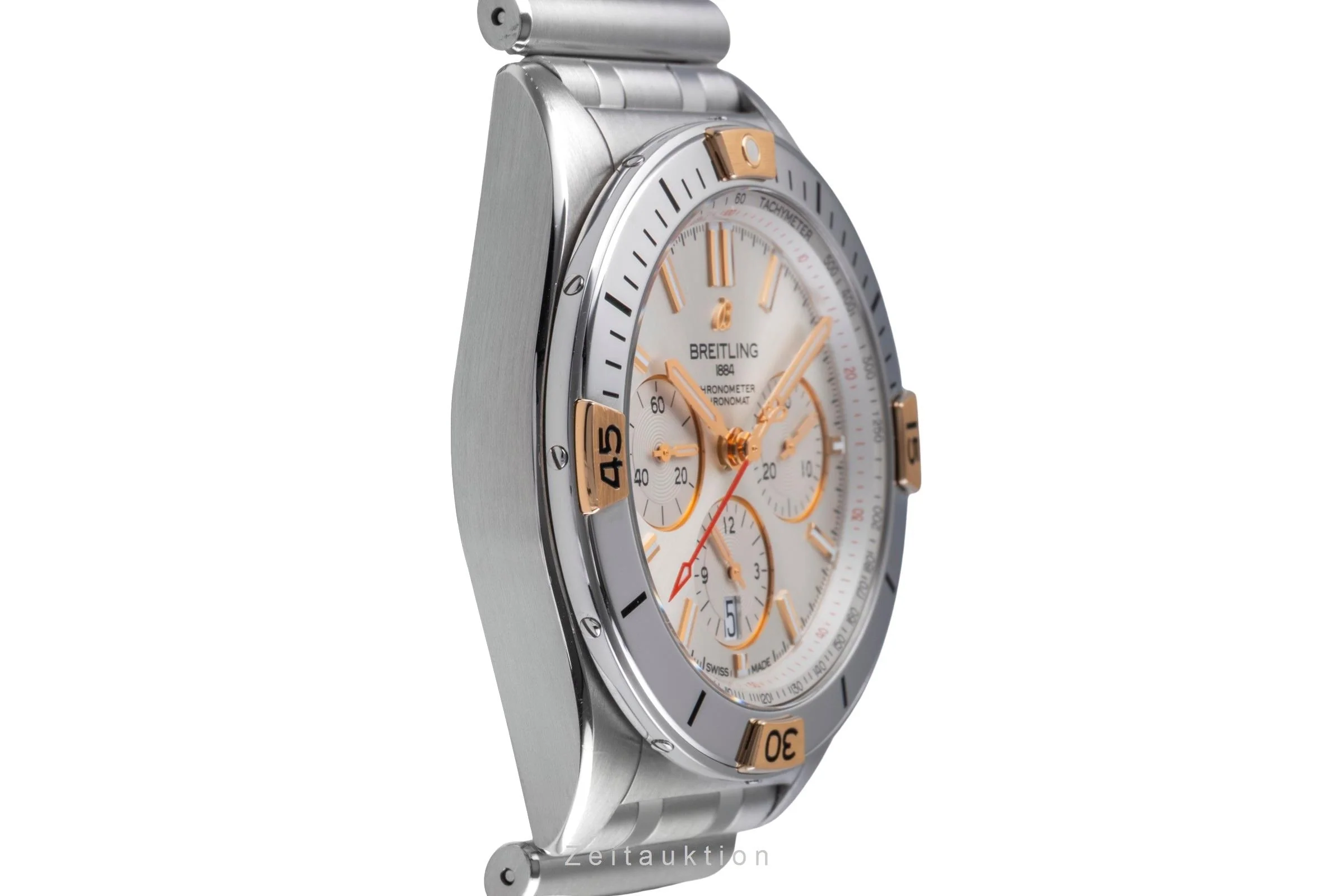 Breitling Chronomat chronograph steel / gold automatic men's watch IB0134 LP: 10850EUR  [2506133] - Image 8