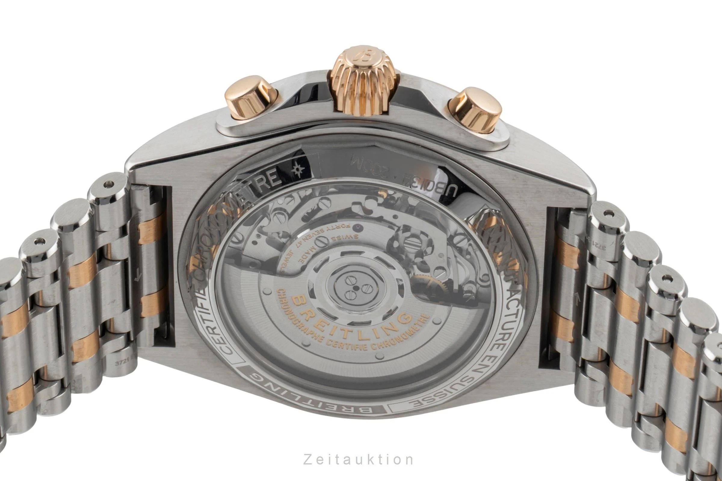 Breitling Chronomat chronograph steel / gold automatic men's watch UB0134 LP: 14200EUR  [2600481] - Image 11