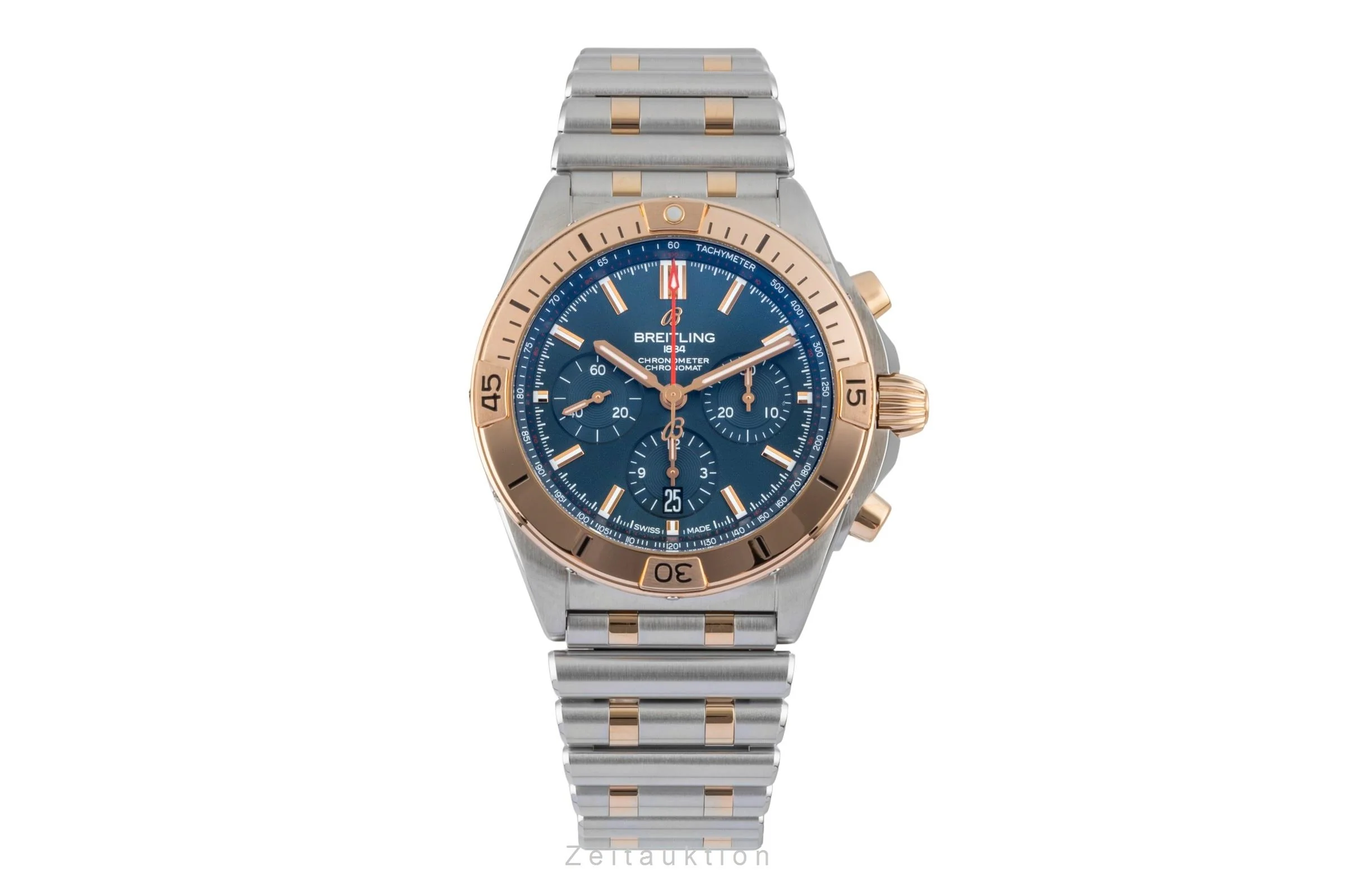 Breitling Chronomat chronograph steel / gold automatic men's watch UB0134 LP: 14200EUR  [2600481] - Image 5