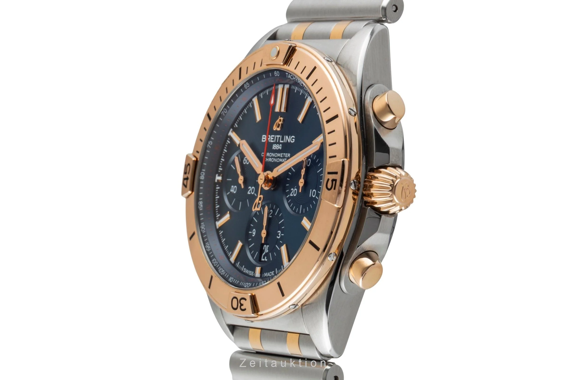 Breitling Chronomat chronograph steel / gold automatic men's watch UB0134 LP: 14200EUR  [2600481] - Image 7