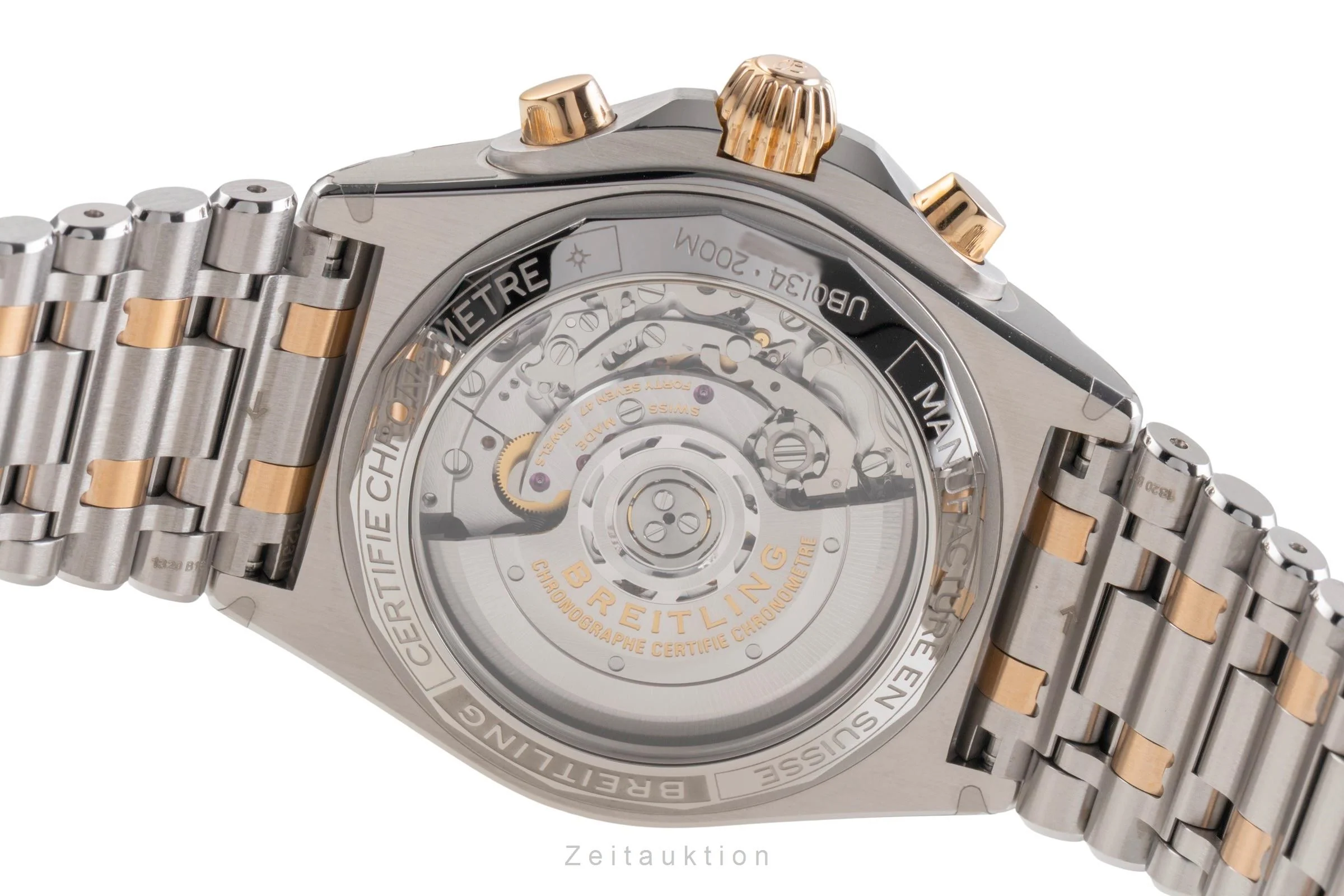 Breitling Chronomat chronograph steel / gold automatic men's watch UB013401C1U1 LP: 13900EUR  [2505495] - Image 12