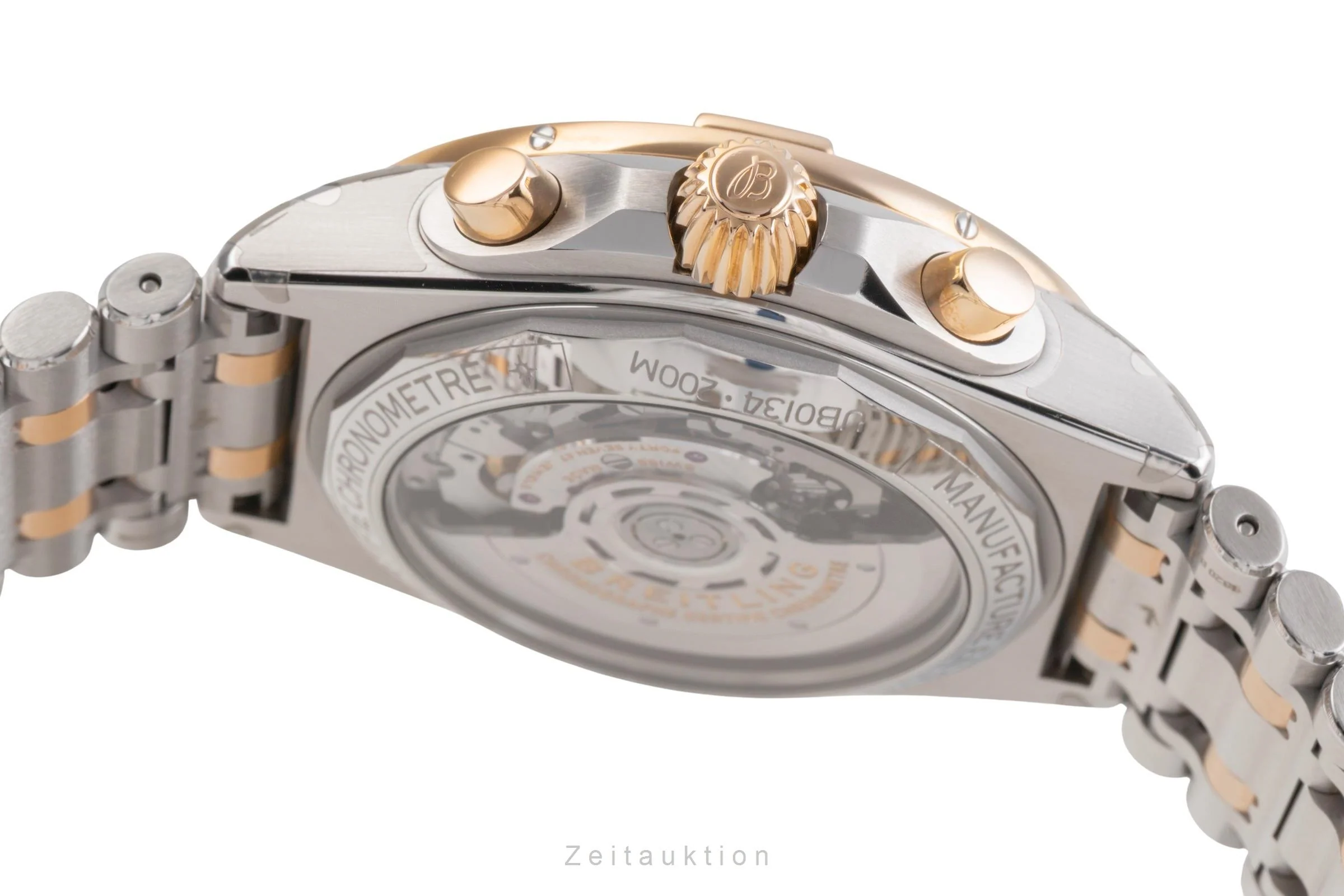 Breitling Chronomat chronograph steel / gold automatic men's watch UB013401C1U1 LP: 13900EUR  [2505495] - Image 13