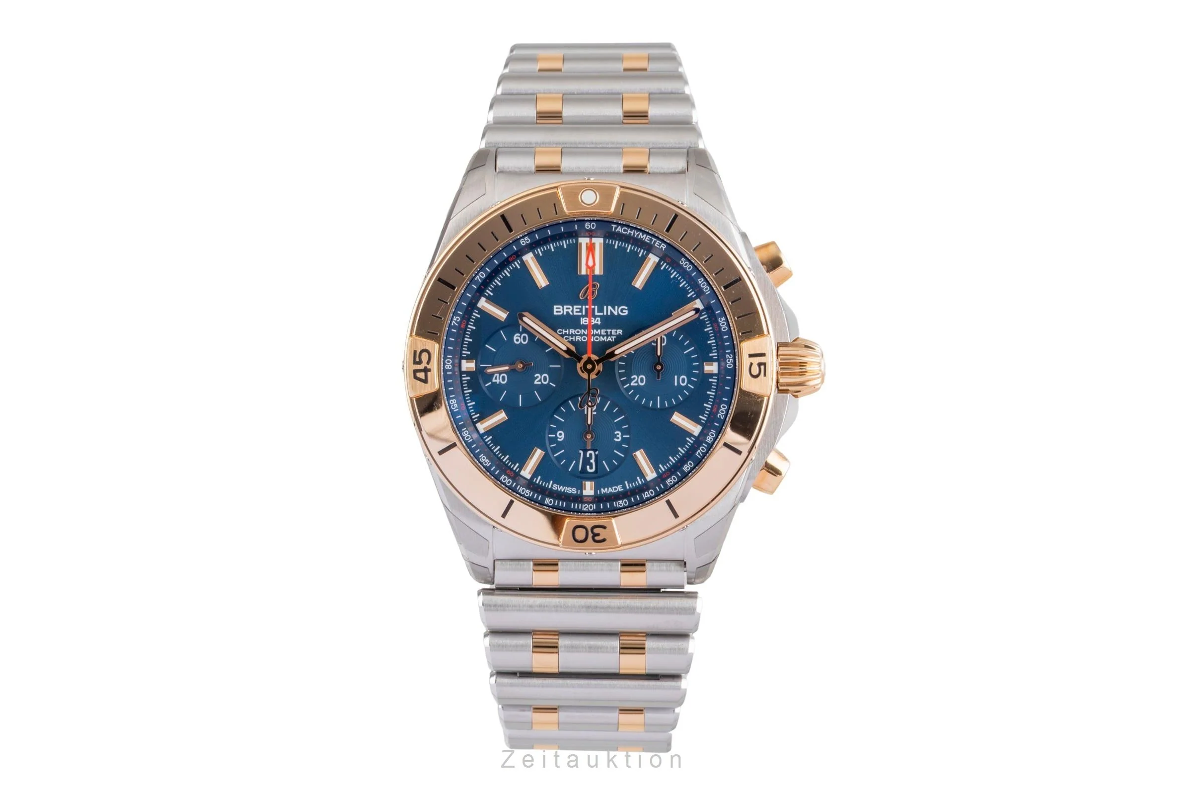Breitling Chronomat chronograph steel / gold automatic men's watch UB013401C1U1 LP: 13900EUR  [2505495] - Image 5
