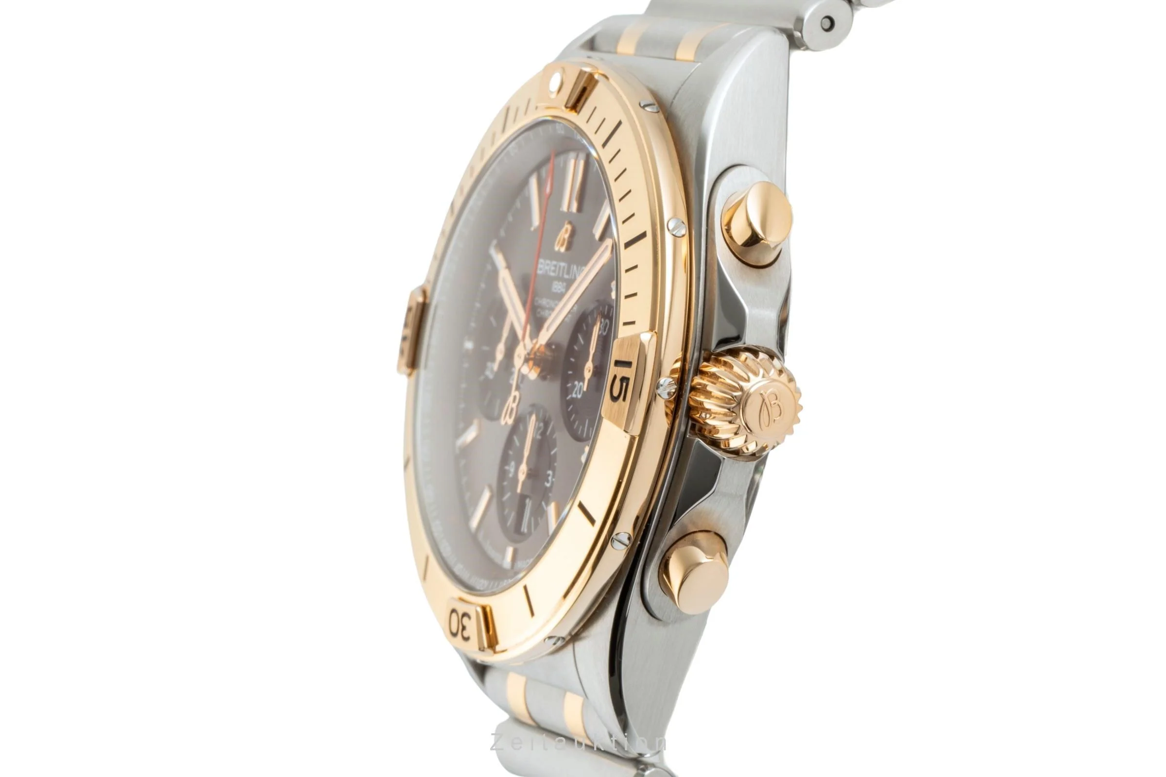 Breitling Chronomat chronograph steel / gold automatic men's watch UB0134101B1U1 LP: 12950EUR  [2400769] - Image 6