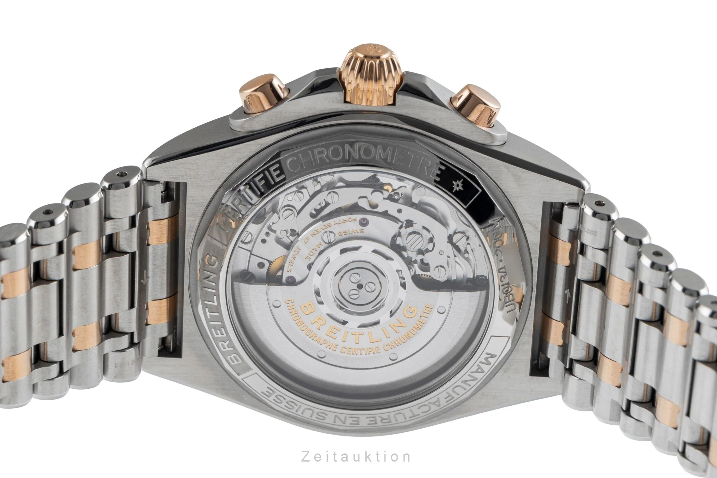 Breitling Chronomat chronograph steel / gold automatic men's watch UB0134101B1U1 LP: 13400EUR  [2503674] - Image 11