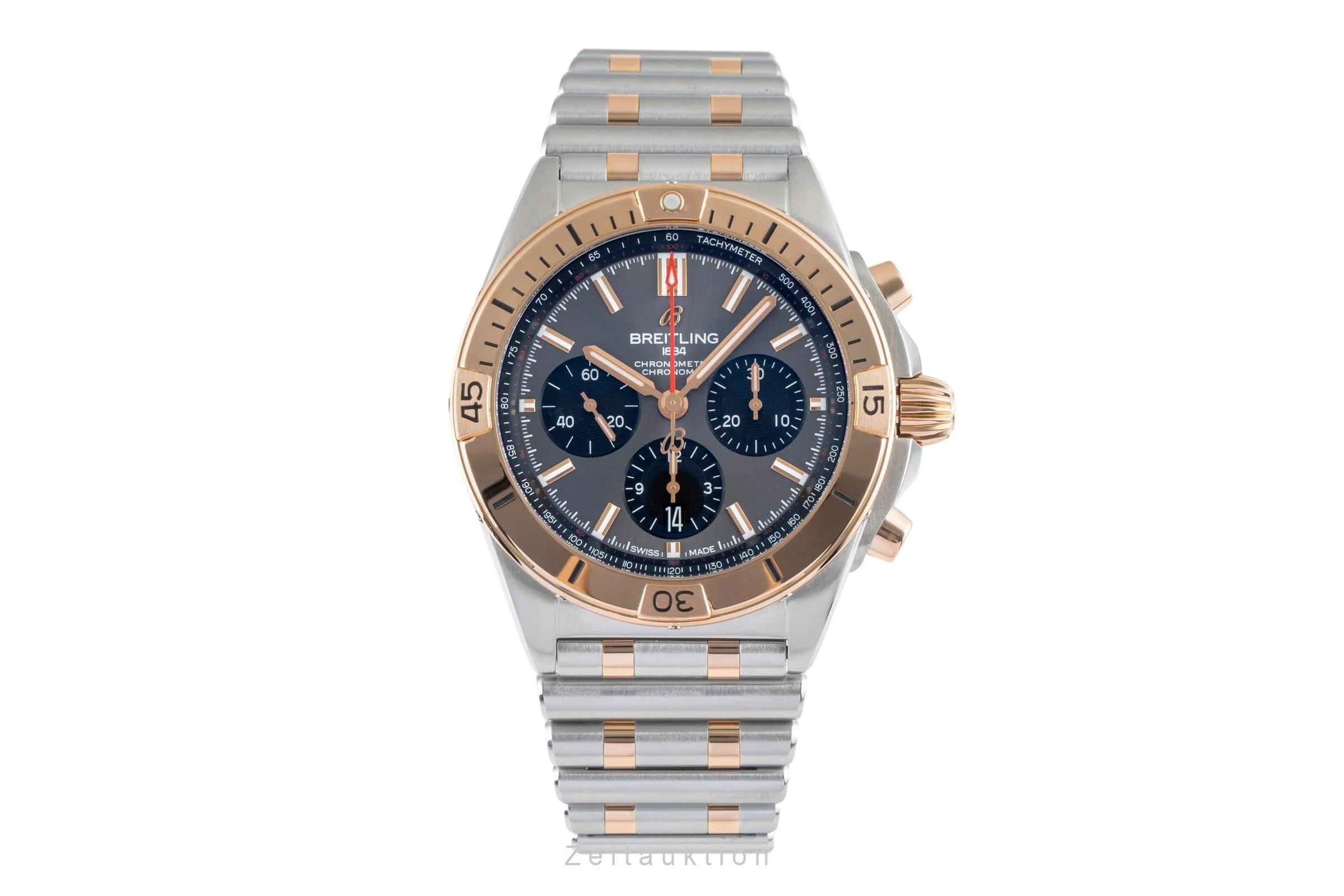 Breitling Chronomat chronograph steel / gold automatic men's watch UB0134101B1U1 LP: 13400EUR  [2503674] - Image 5