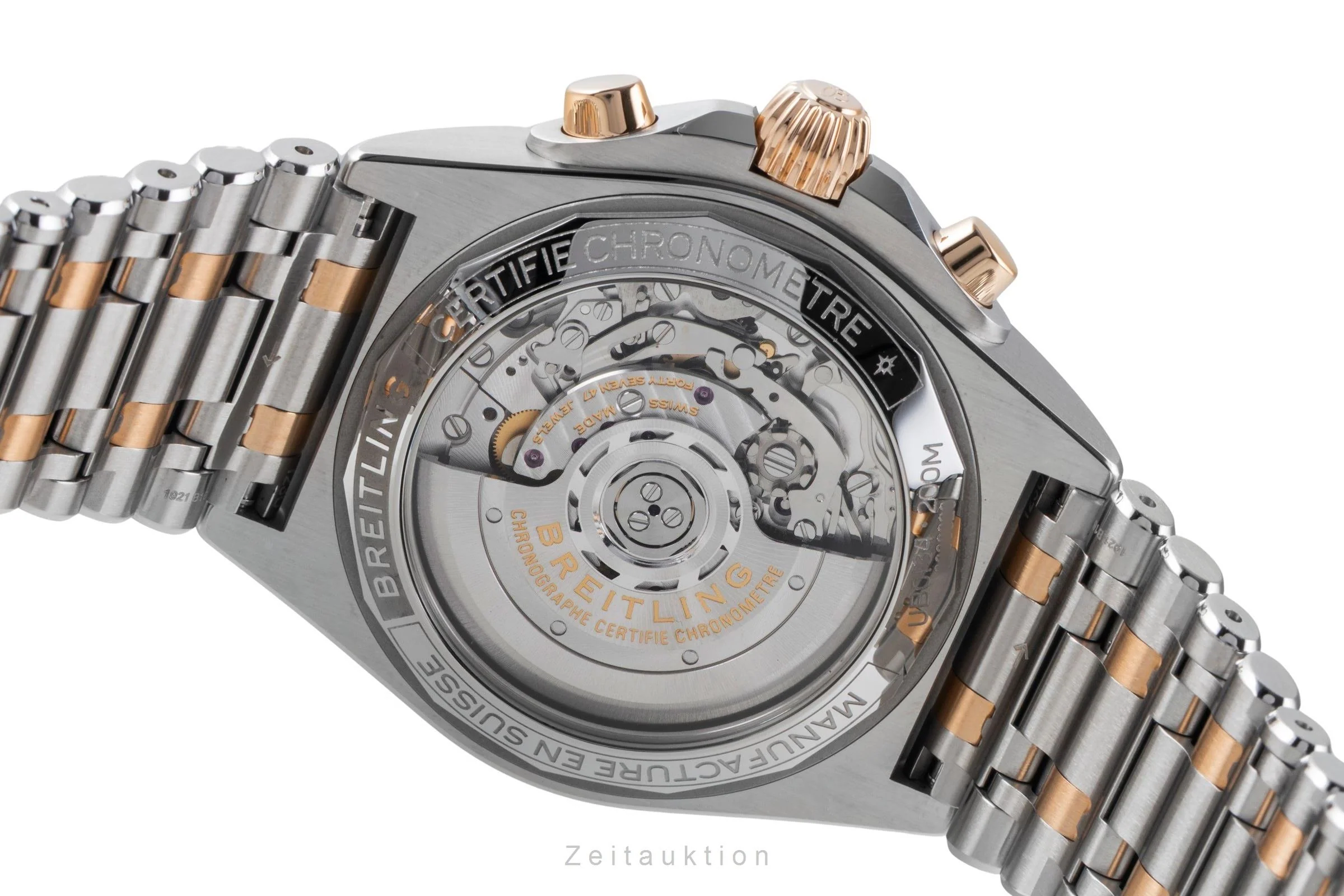 Breitling Chronomat chronograph steel / gold automatic men's watch UB0134101B1U1 LP: 13400EUR  [2507423] - Image 12