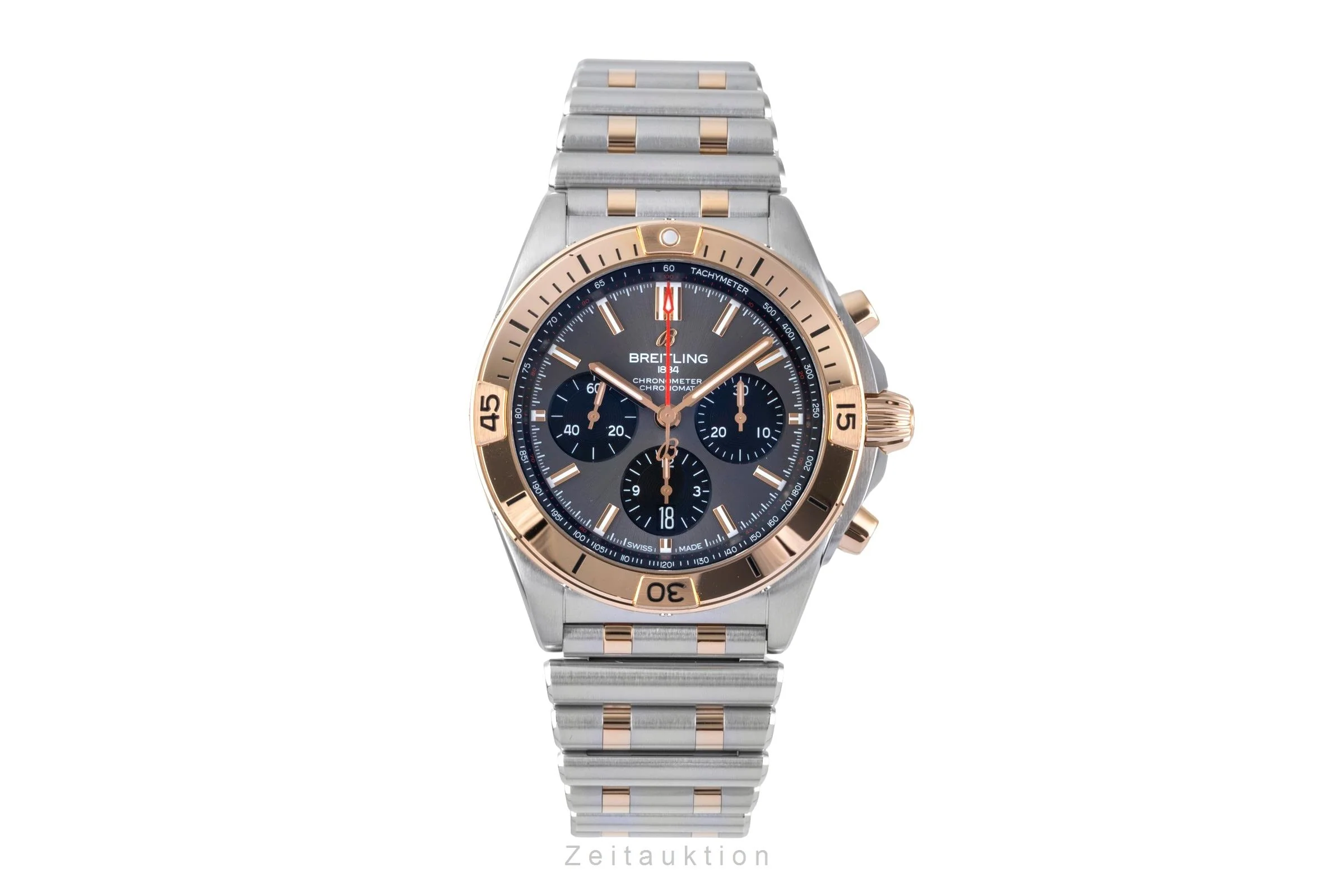 Breitling Chronomat chronograph steel / gold automatic men's watch UB0134101B1U1 LP: 13400EUR  [2507423] - Image 5