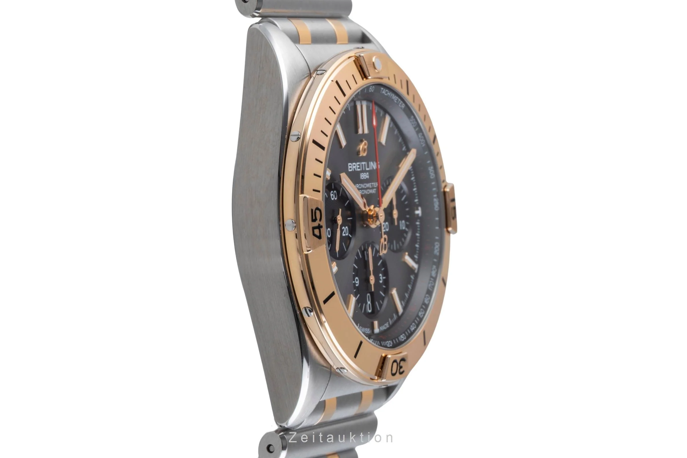 Breitling Chronomat chronograph steel / gold automatic men's watch UB0134101B1U1 LP: 13400EUR  [2507423] - Image 8