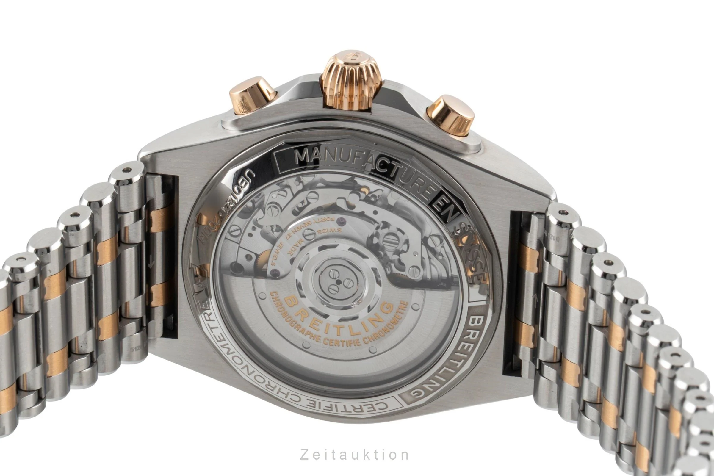 Breitling Chronomat chronograph steel / gold automatic men's watch UB0134101B1U1 LP: 14200EUR  [2600722] - Image 12