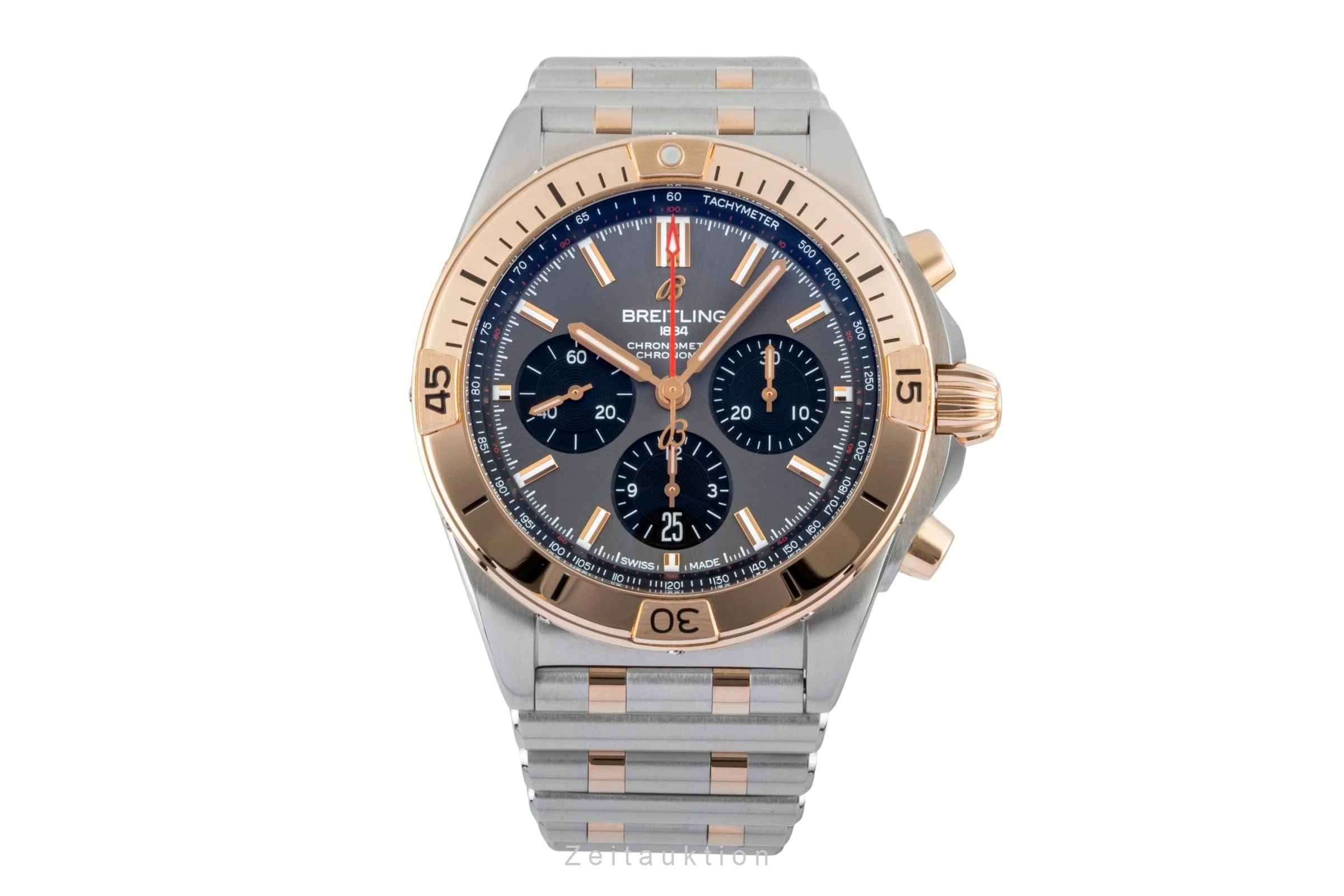 Breitling Chronomat chronograph steel / gold automatic men's watch UB0134101B1U1 LP: 14200EUR  [2600722] - Image 5