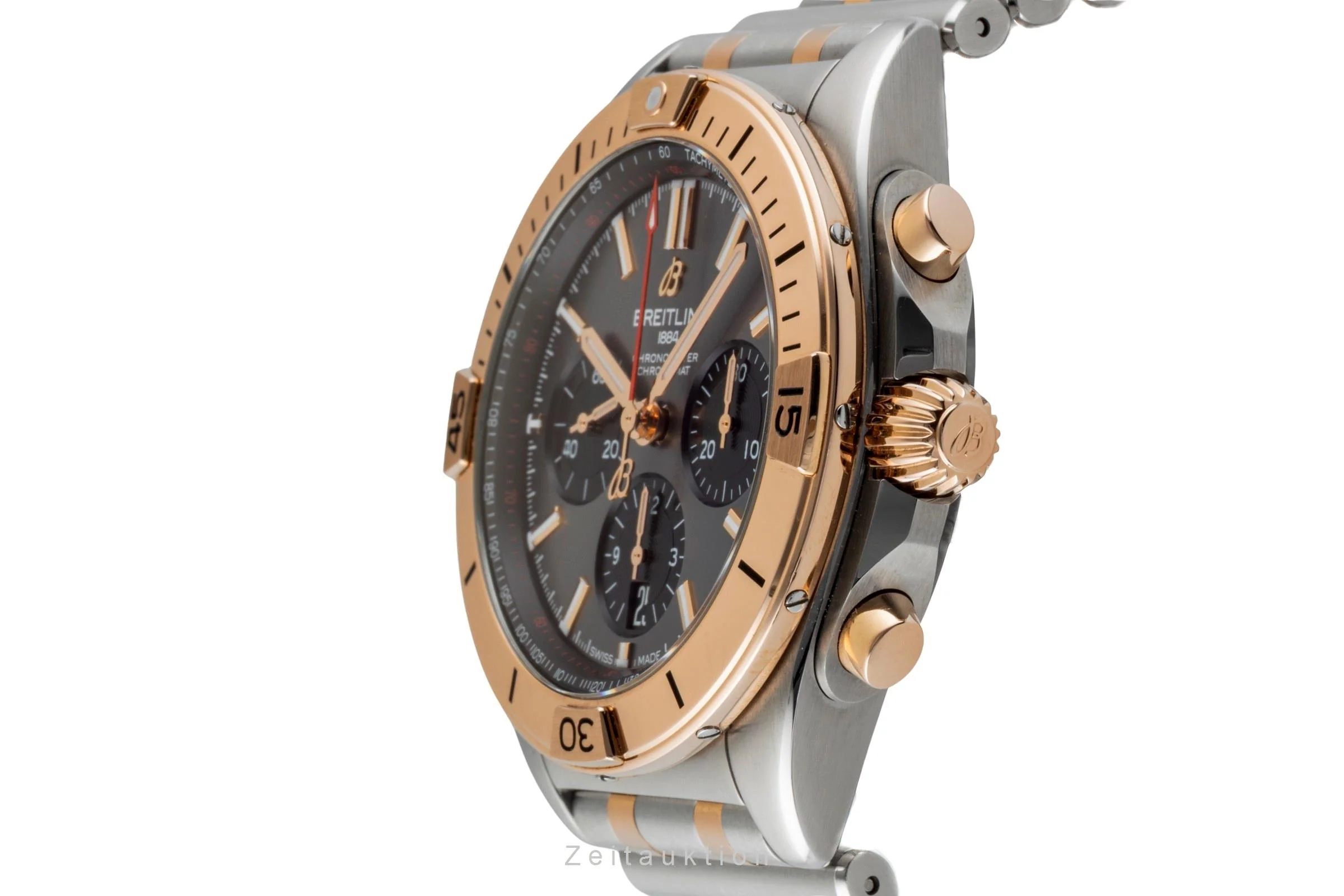 Breitling Chronomat chronograph steel / gold automatic men's watch UB0134101B1U1 LP: 14200EUR  [2600722] - Image 7