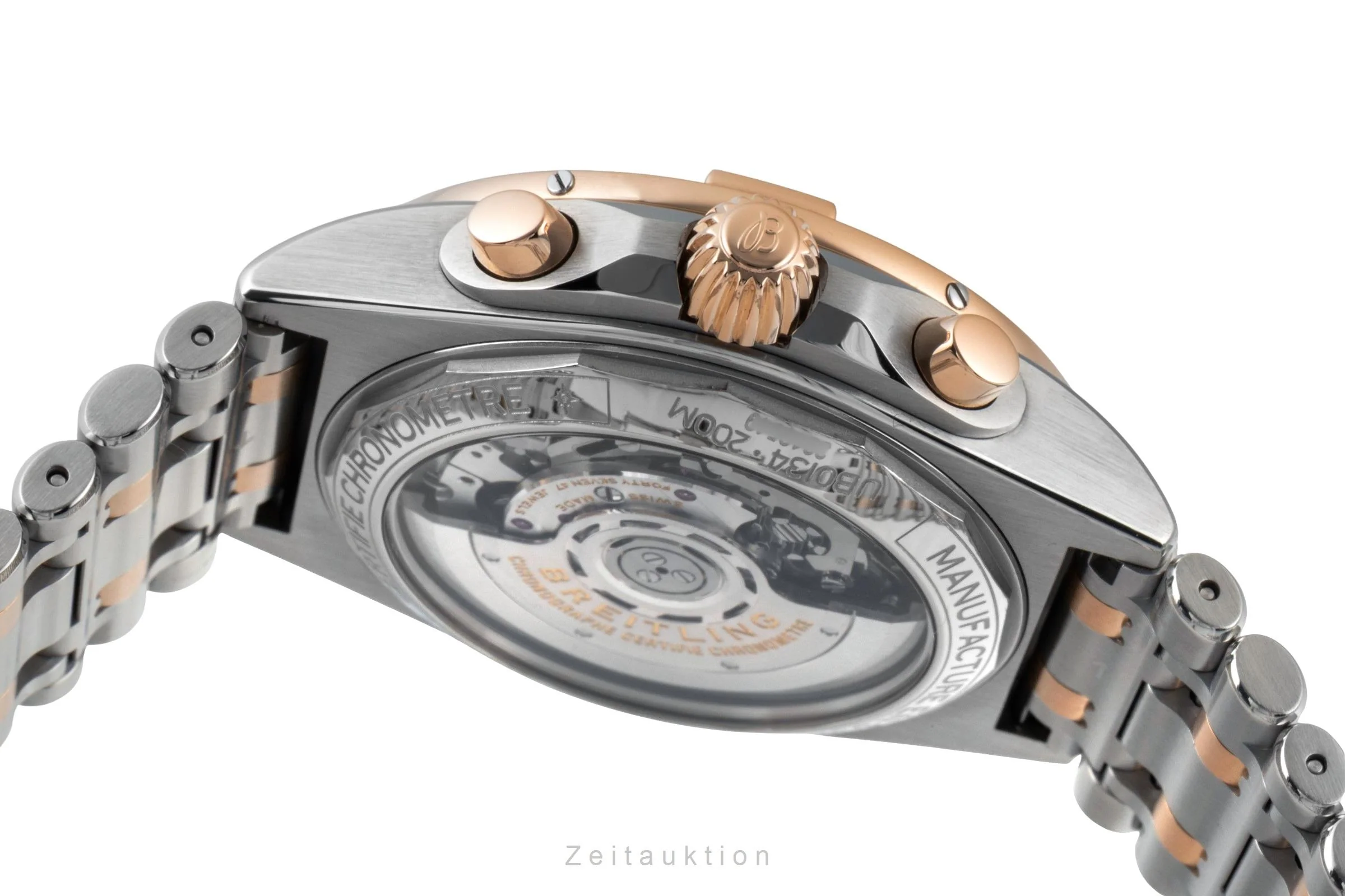 Breitling Chronomat chronograph steel / gold automatic men's watch UB0134101C1U1 LP: 14200EUR  [2600506] - Image 14