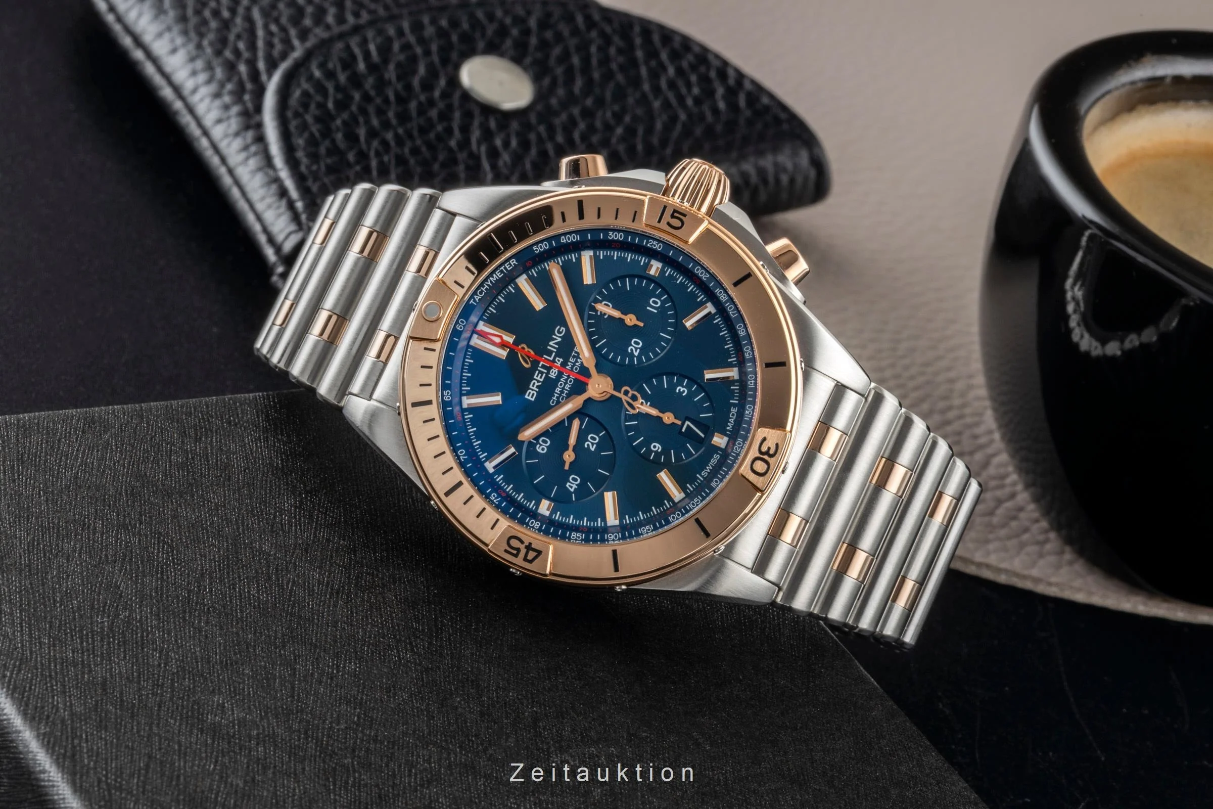 Breitling Chronomat chronograph steel / gold automatic men's watch UB0134101C1U1 LP: 14200EUR  [2600506] - Image 3