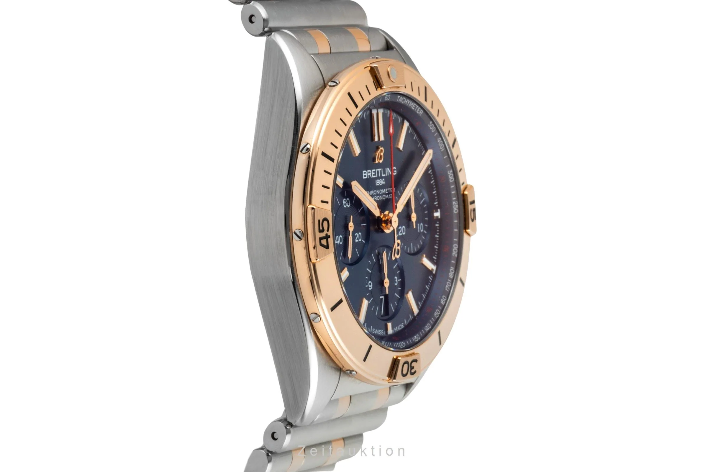 Breitling Chronomat chronograph steel / gold automatic men's watch UB0134101C1U1 LP: 14200EUR  [2600506] - Image 8