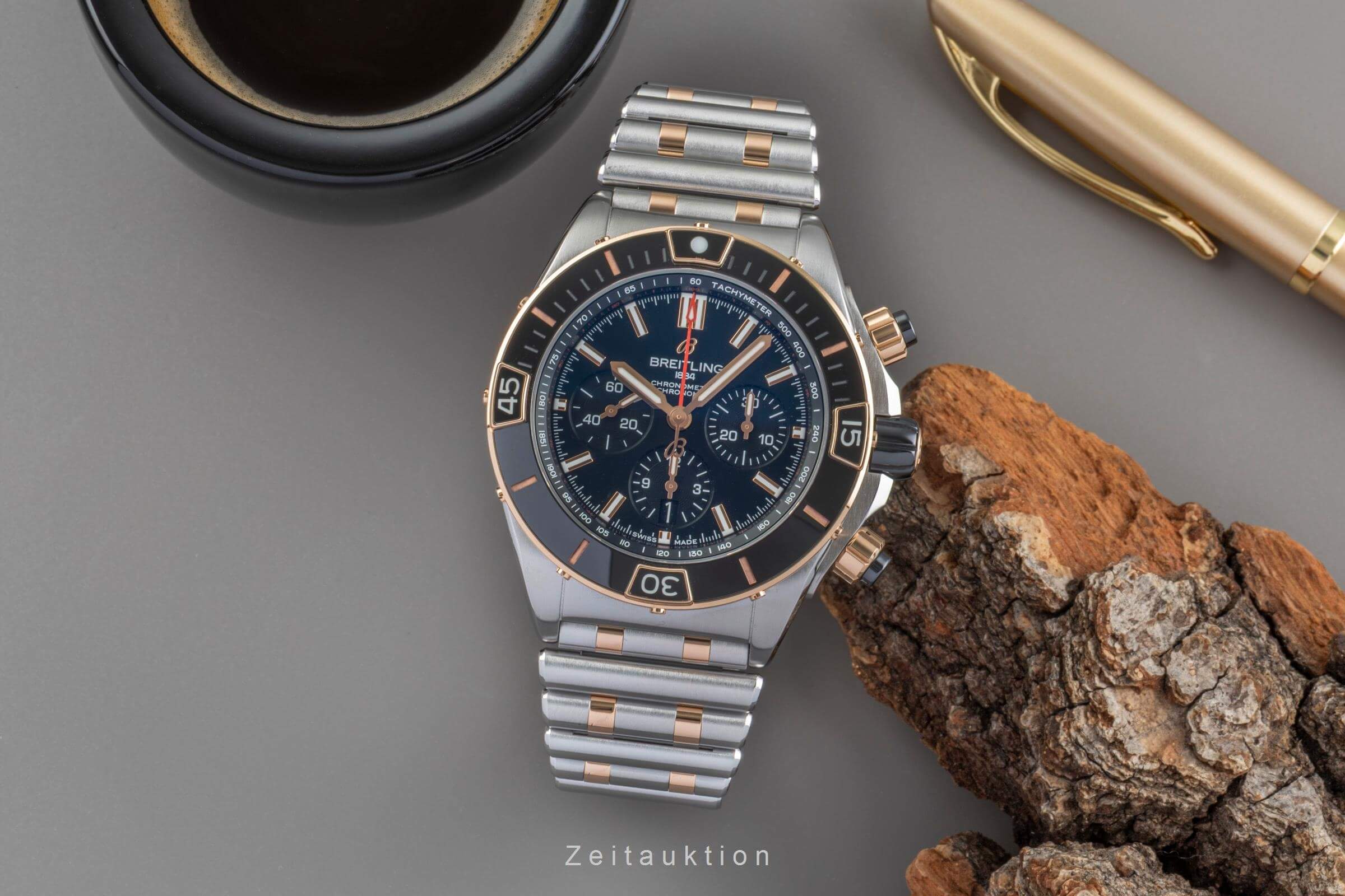 Breitling Chronomat chronograph steel / gold automatic men's watch UB0136251B1U1 LP: 15200EUR  [2502336] - Image 4